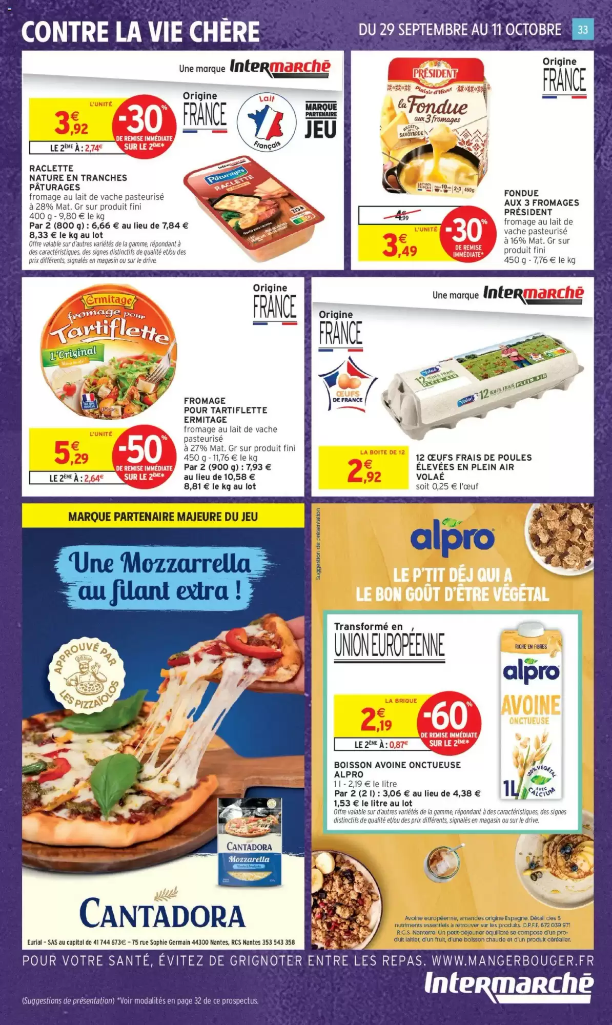 Du 29 Septembre