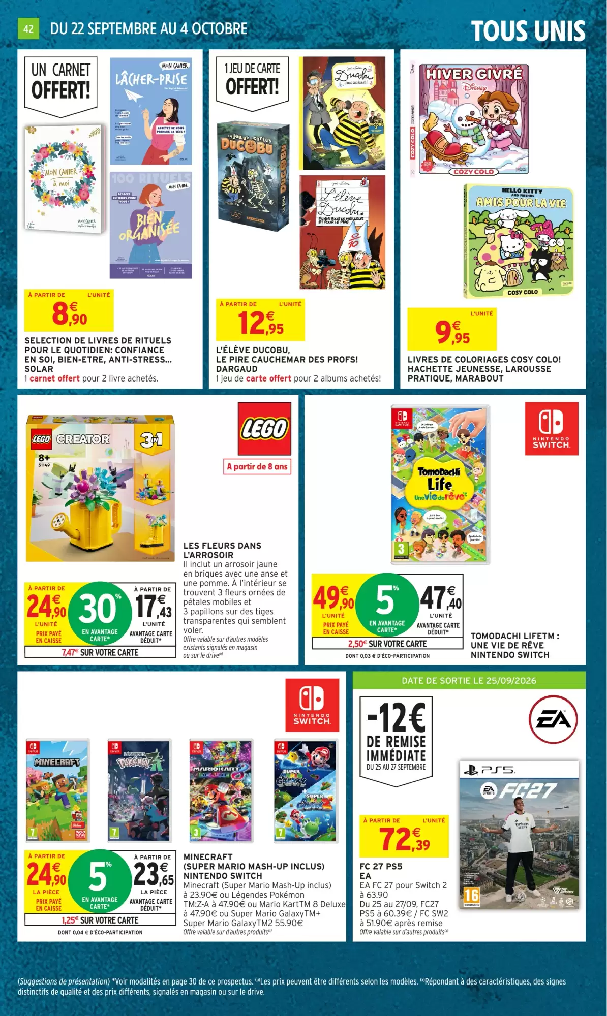 Catalogue Intermarché Du 22 Septembre Au 4 Octobre 2026 - Image 4 Du 22 Septembre Hyper