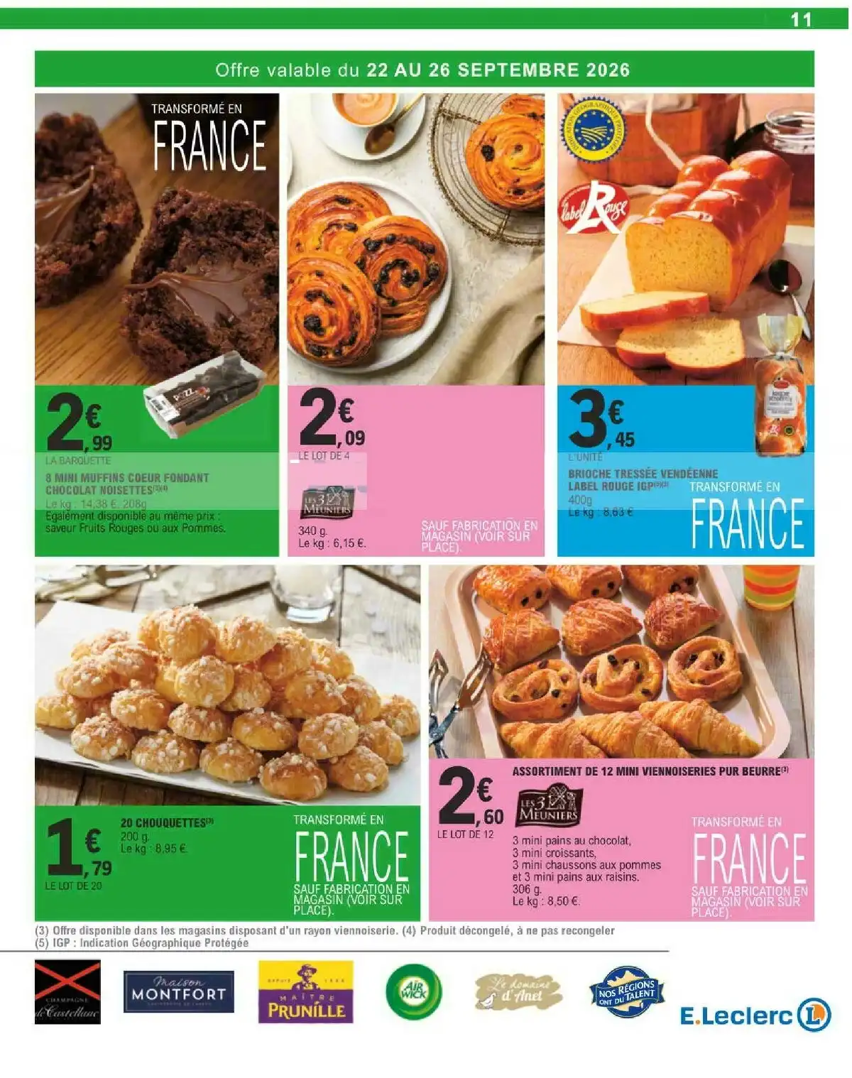 Catalogue Leclerc Du 22 Septembre Au 3 Octobre 2026 - Image 3 Du 22 Septembre