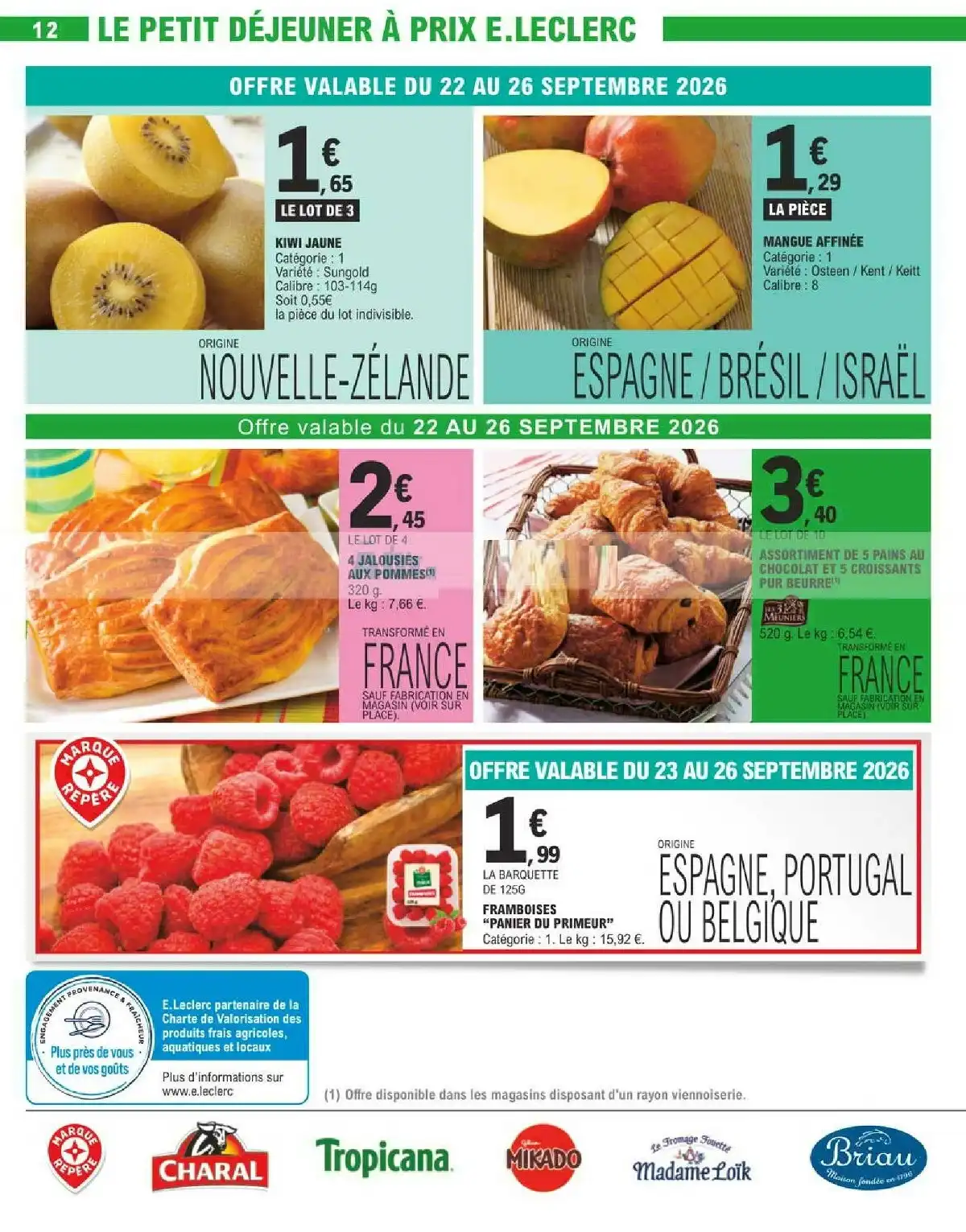 Catalogue Leclerc Du 22 Septembre Au 3 Octobre 2026 - Image 4 Du 22 Septembre