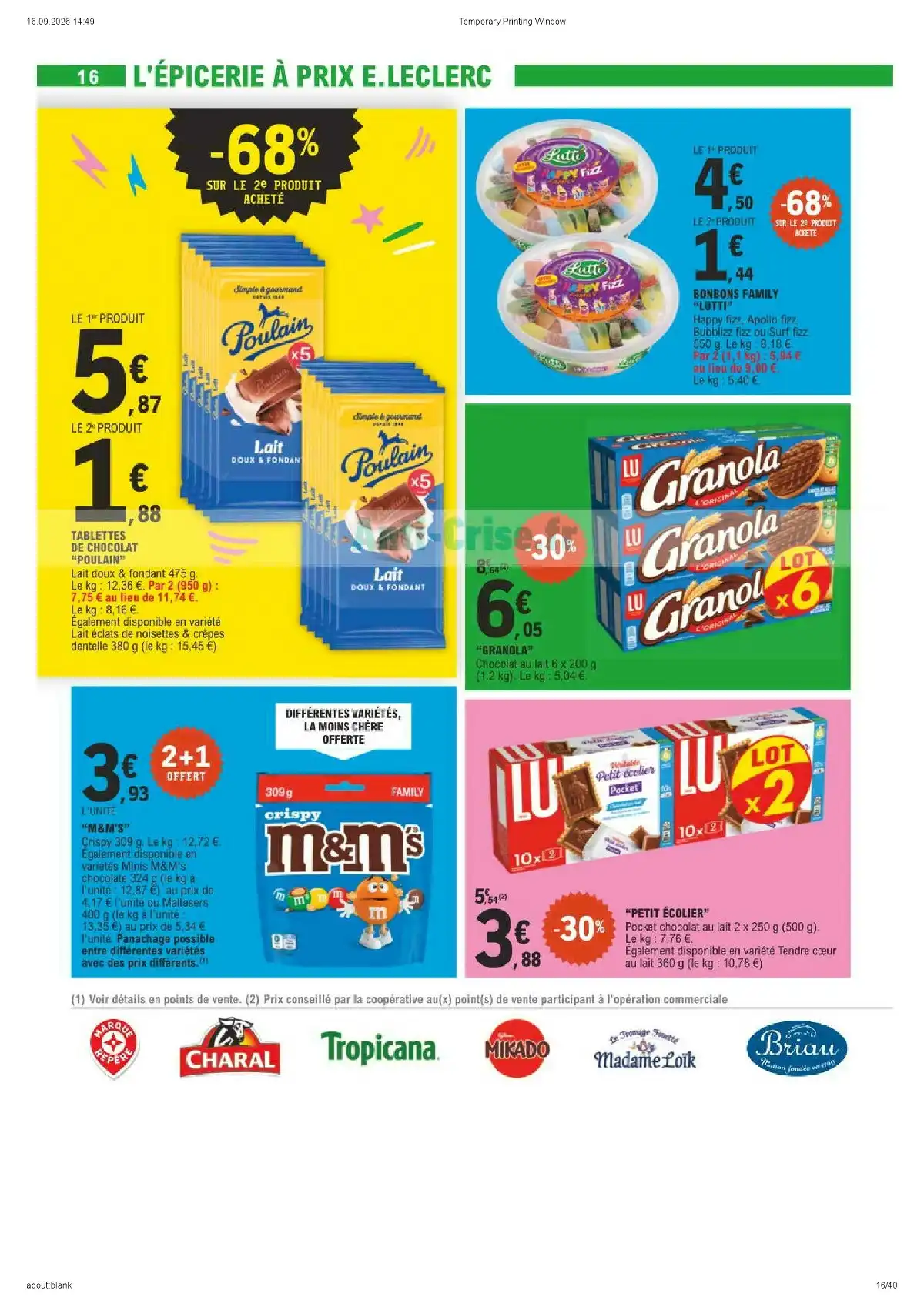 Catalogue Leclerc Du 22 Septembre Au 3 Octobre 2026 - Image 2 Du 22 Septembre