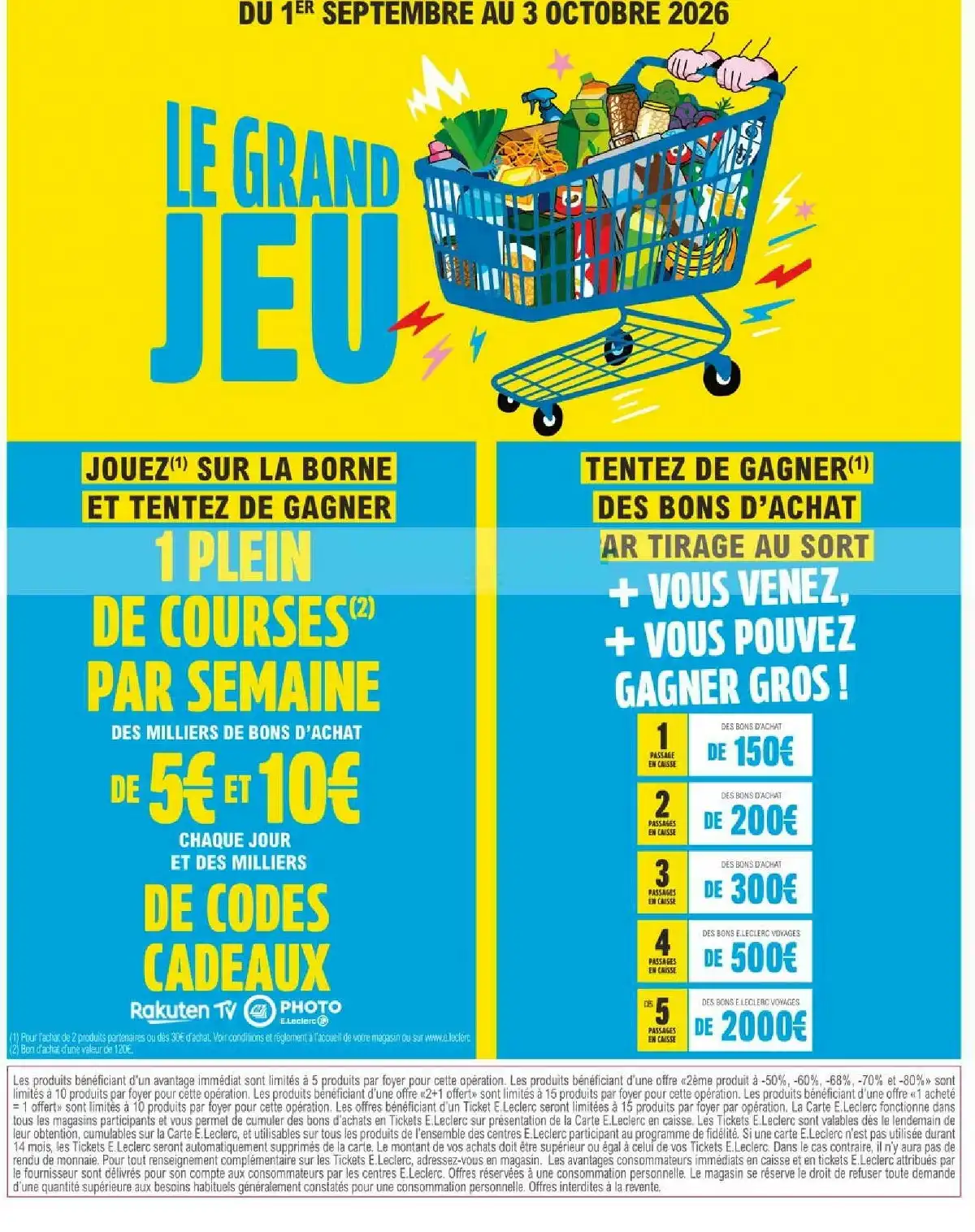 Catalogue Leclerc Du 22 Septembre Au 3 Octobre 2026 - Image 2 Du 22 Septembre