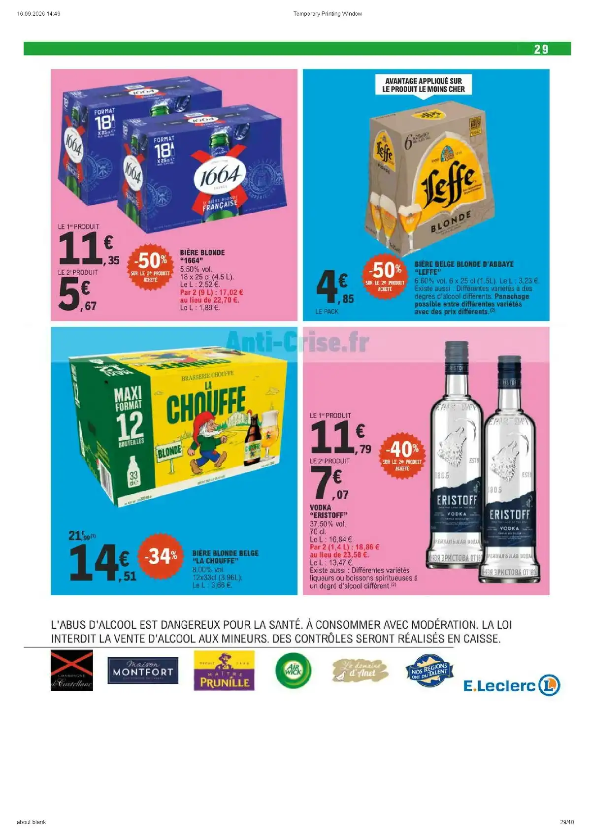 Catalogue Leclerc Du 22 Septembre Au 3 Octobre 2026 - Image 3 Du 22 Septembre