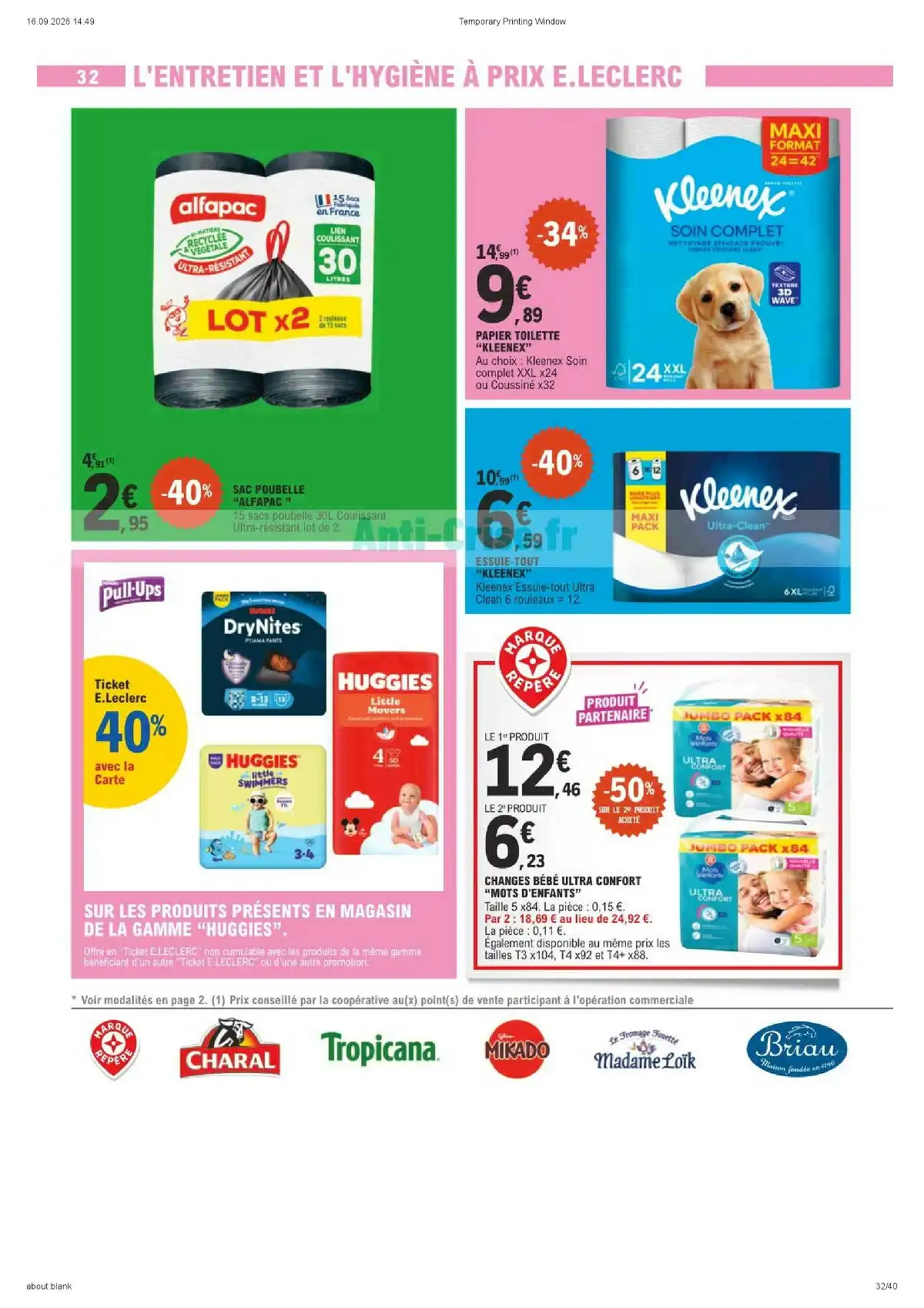Catalogue Leclerc Du 22 Septembre Au 3 Octobre 2026 - Image 6 Du 22 Septembre