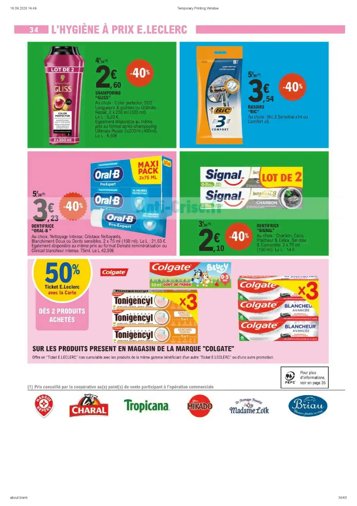 Catalogue Leclerc Du 22 Septembre Au 3 Octobre 2026 - Image 2 Du 22 Septembre