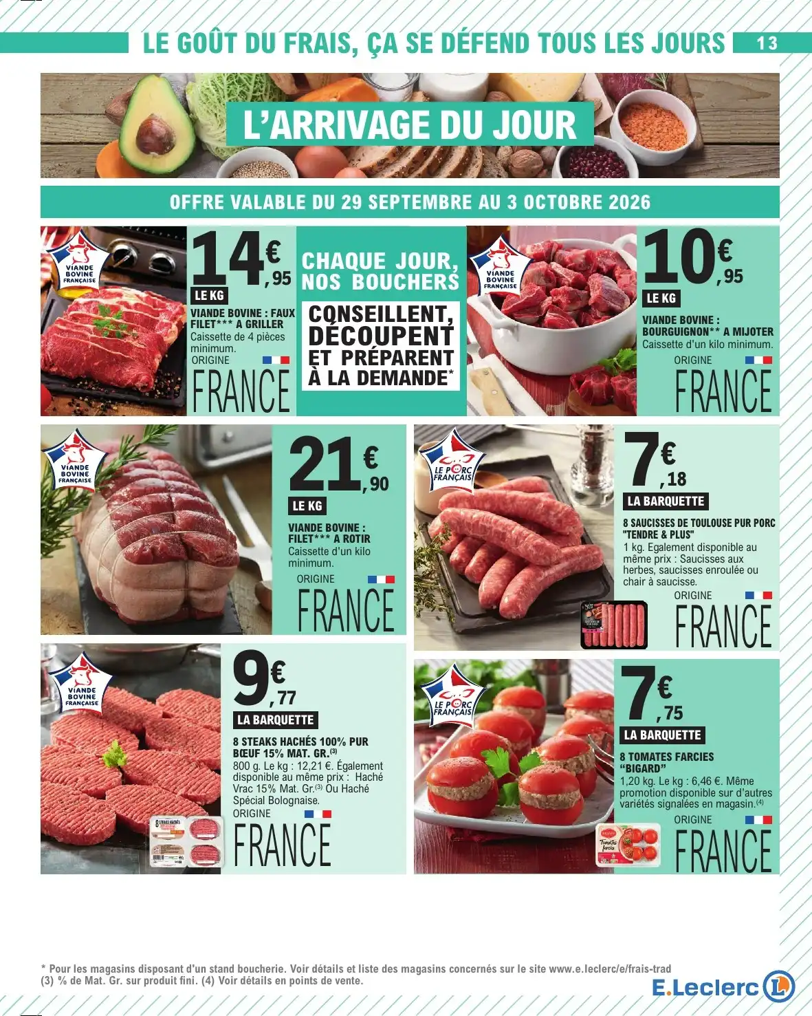 Catalogue Leclerc Du 29 Septembre Au 10 Octobre 2026 - Image 3 Du 29 Septembre