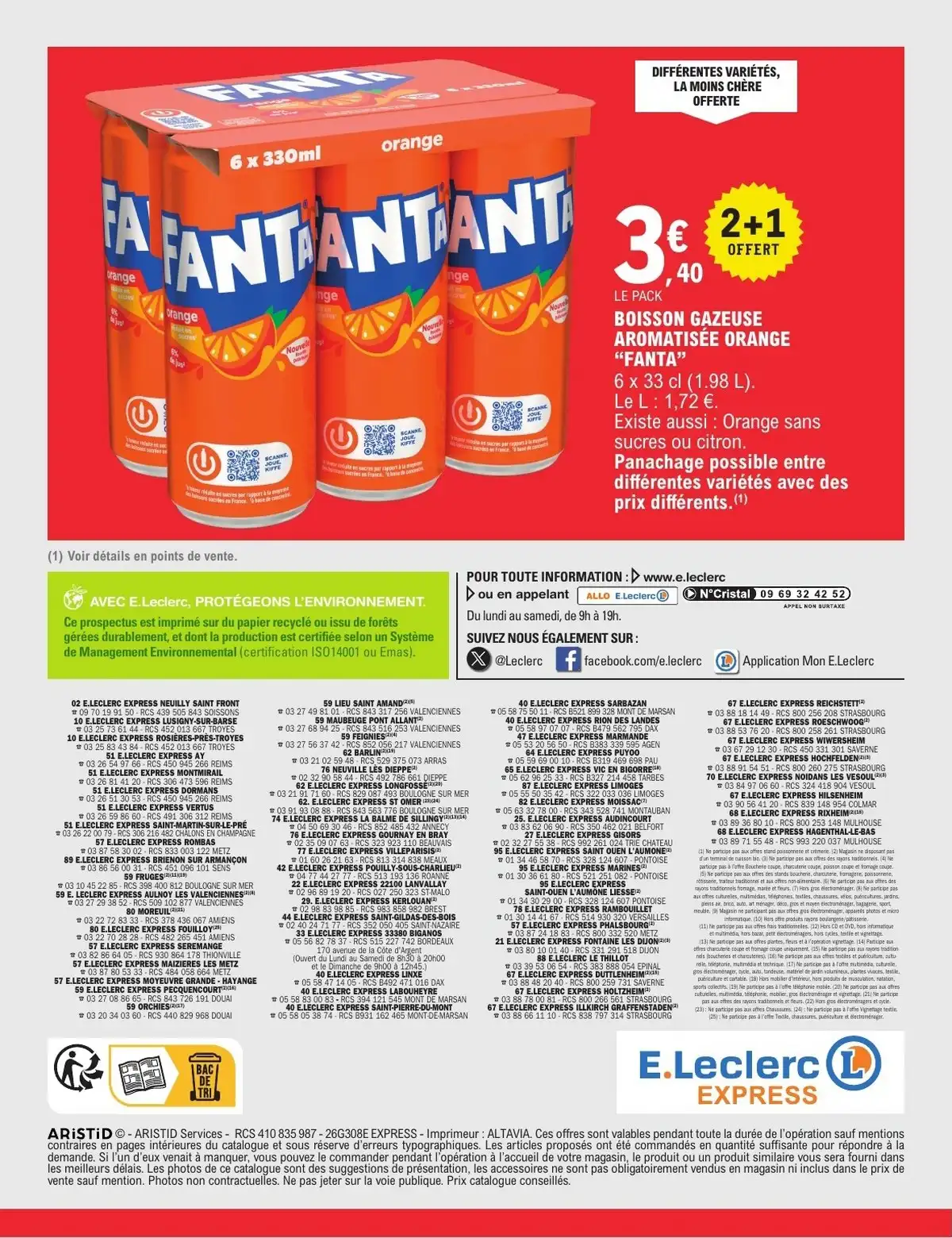 Catalogue Leclerc Experss Du 8 Septembre Au 19 Septembre 2026 - Image 2 Du 8 Septembre