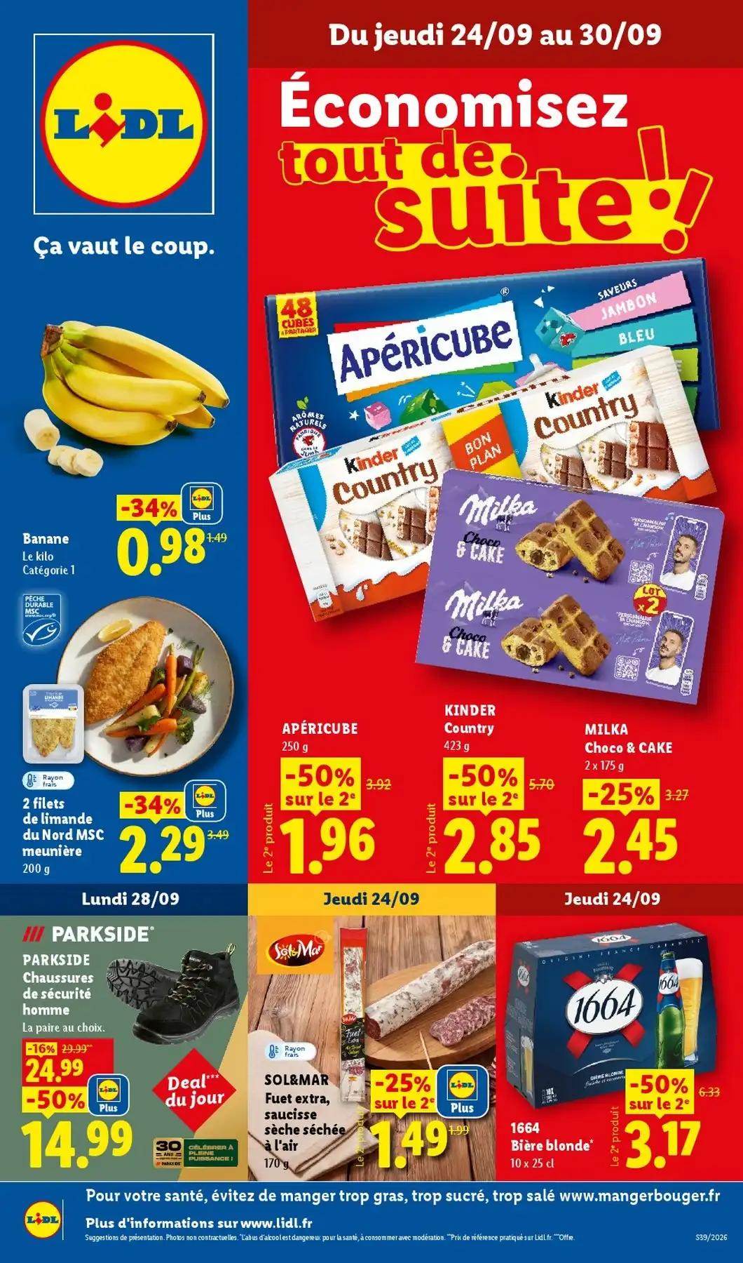 Catalogue Lidl Du 24 Septembre Au 30 Septembre 2026 - Image 1 Du 24 Septembre