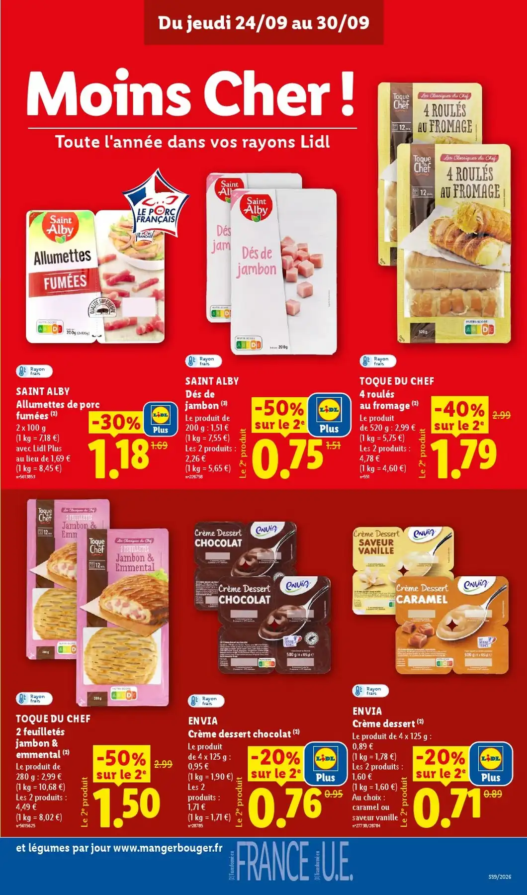 Catalogue Lidl Du 24 Septembre Au 30 Septembre 2026 - Image 1 Du 24 Septembre