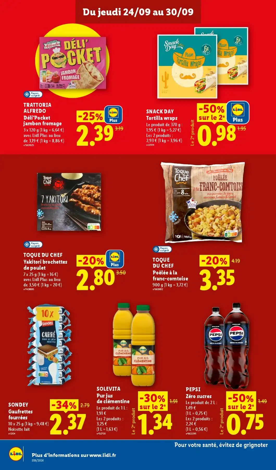 Catalogue Lidl Du 24 Septembre Au 30 Septembre 2026 - Image 2 Du 24 Septembre