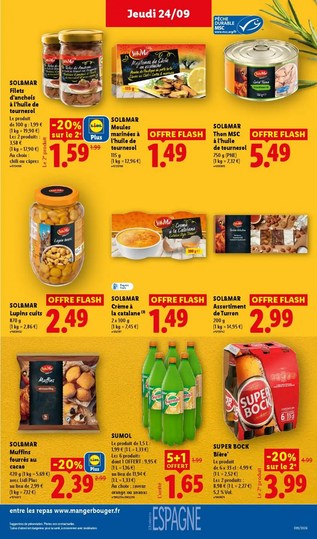 Catalogue Lidl Du 24 Septembre Au 30 Septembre 2026 - Image 1 Du 24 Septembre