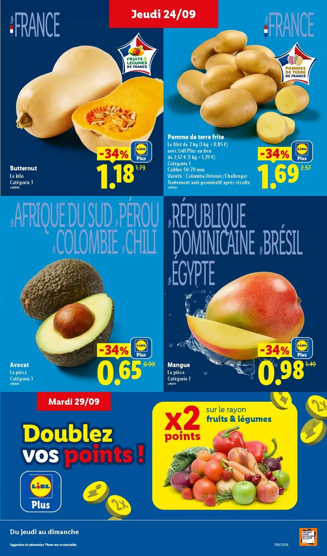 Catalogue Lidl Du 24 Septembre Au 30 Septembre 2026 - Image 1 Du 24 Septembre
