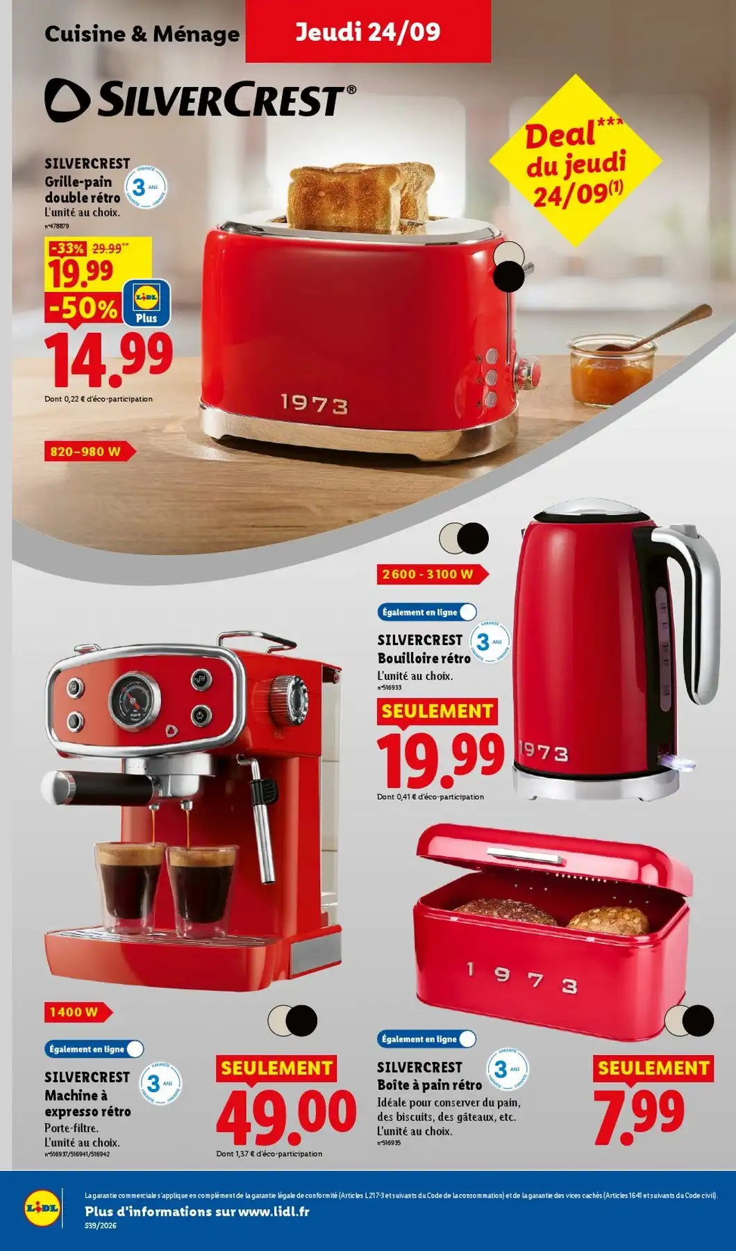 Catalogue Lidl Du 24 Septembre Au 30 Septembre 2026 - Image 2 Du 24 Septembre
