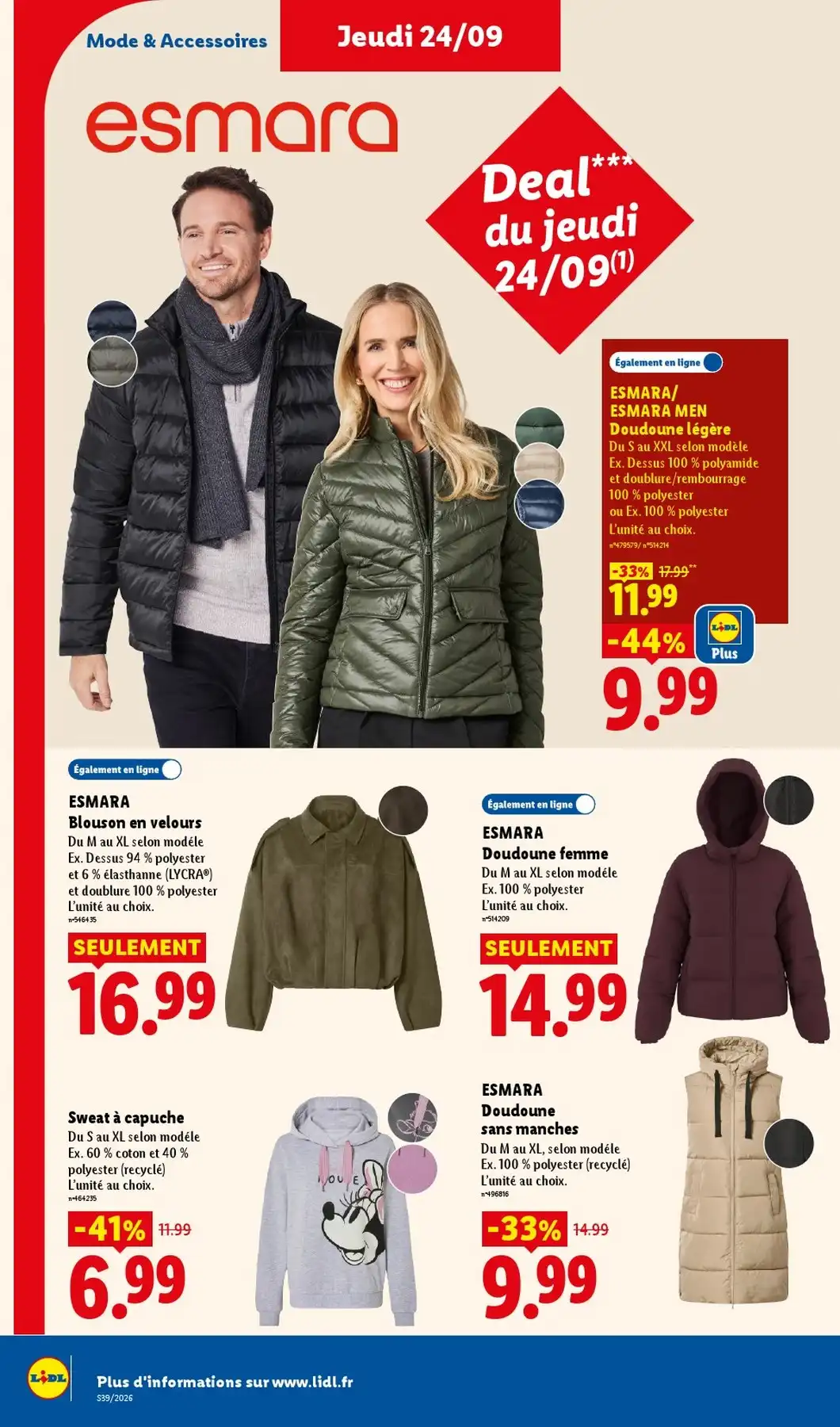 Catalogue Lidl Du 24 Septembre Au 30 Septembre 2026 - Image 2 Du 24 Septembre