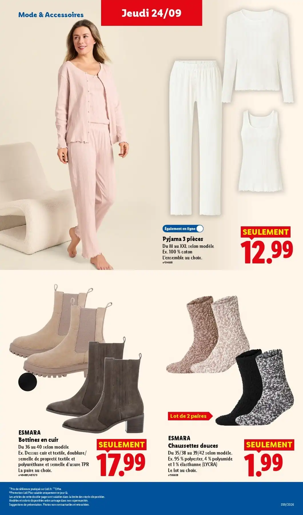 Catalogue Lidl Du 24 Septembre Au 30 Septembre 2026 - Image 1 Du 24 Septembre