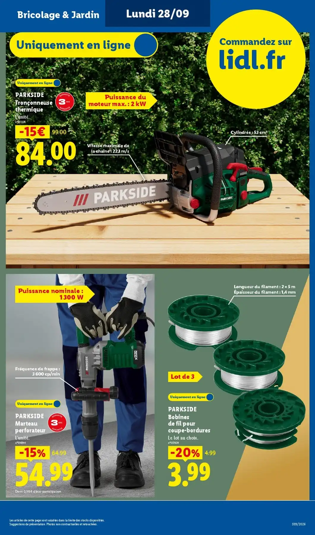 Catalogue Lidl Du 24 Septembre Au 30 Septembre 2026 - Image 1 Du 24 Septembre