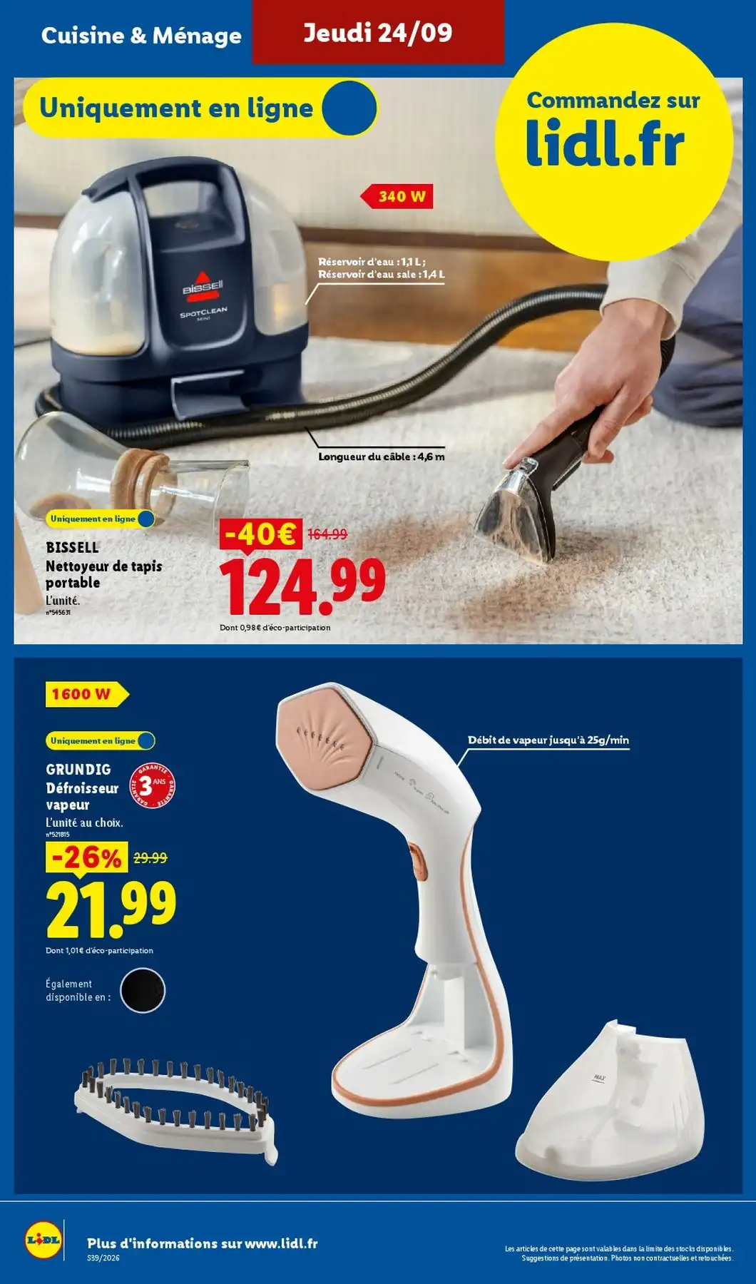 Catalogue Lidl Du 24 Septembre Au 30 Septembre 2026 - Image 2 Du 24 Septembre