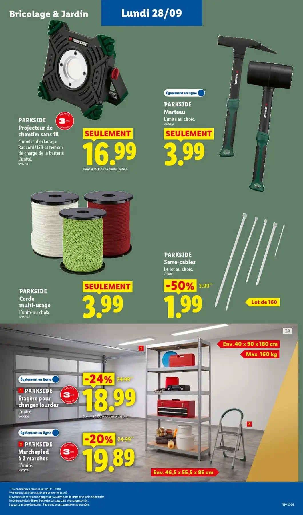 Catalogue Lidl Du 24 Septembre Au 30 Septembre 2026 - Image 1 Du 24 Septembre