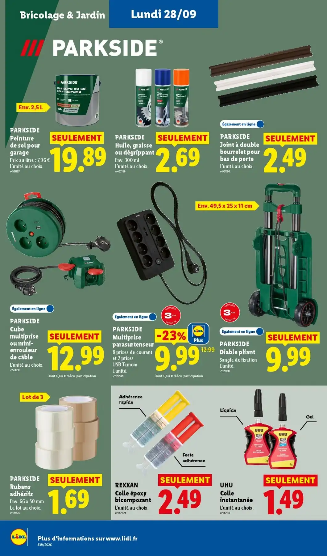 Catalogue Lidl Du 24 Septembre Au 30 Septembre 2026 - Image 2 Du 24 Septembre