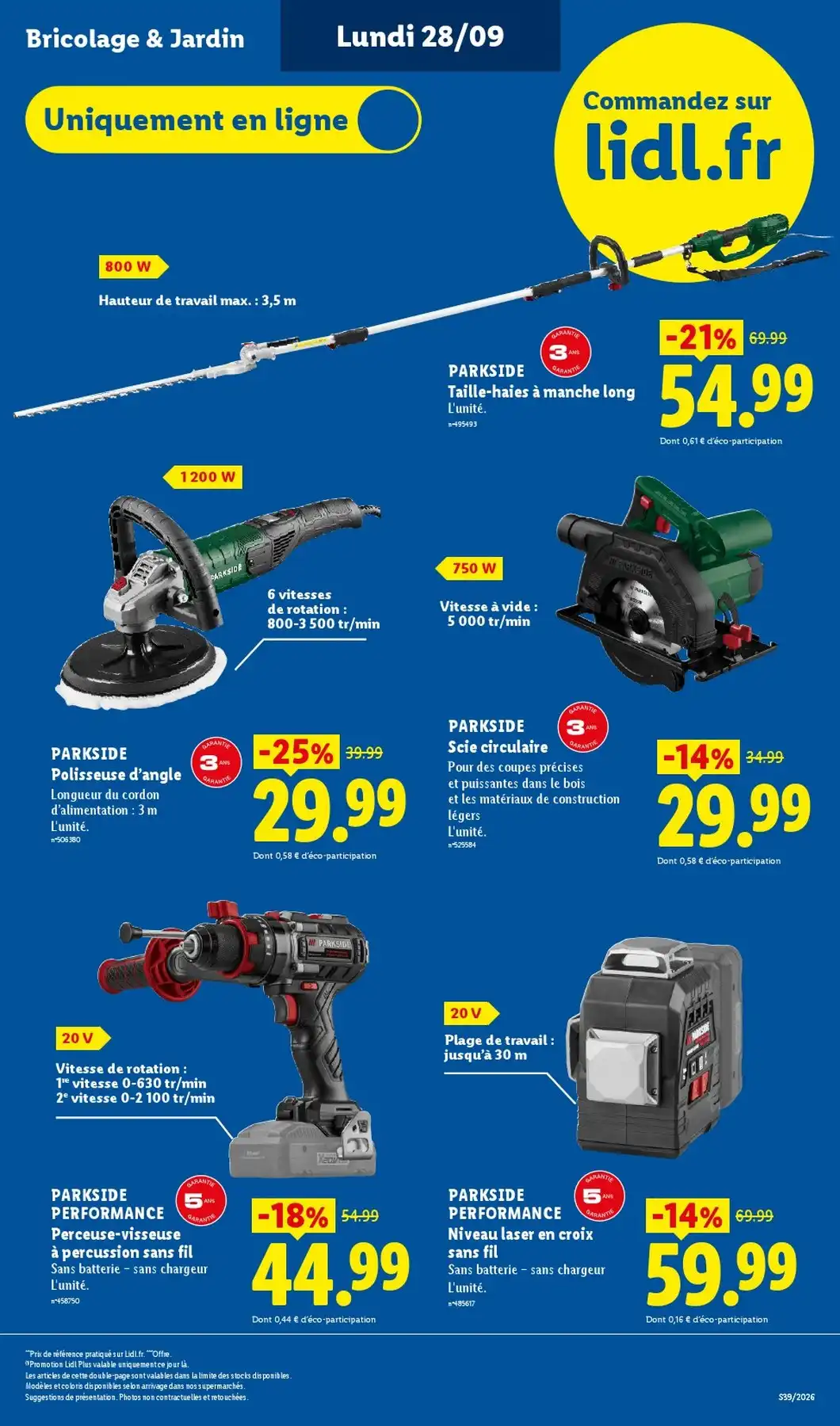 Catalogue Lidl Du 24 Septembre Au 30 Septembre 2026 - Image 1 Du 24 Septembre
