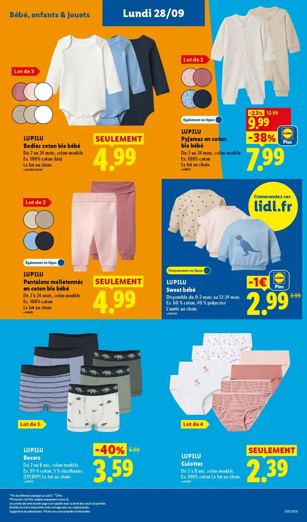 Catalogue Lidl Du 24 Septembre Au 30 Septembre 2026 - Image 1 Du 24 Septembre