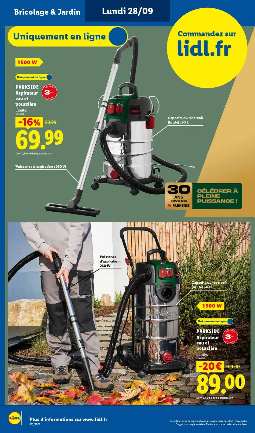 Catalogue Lidl Du 24 Septembre Au 30 Septembre 2026 - Image 2 Du 24 Septembre