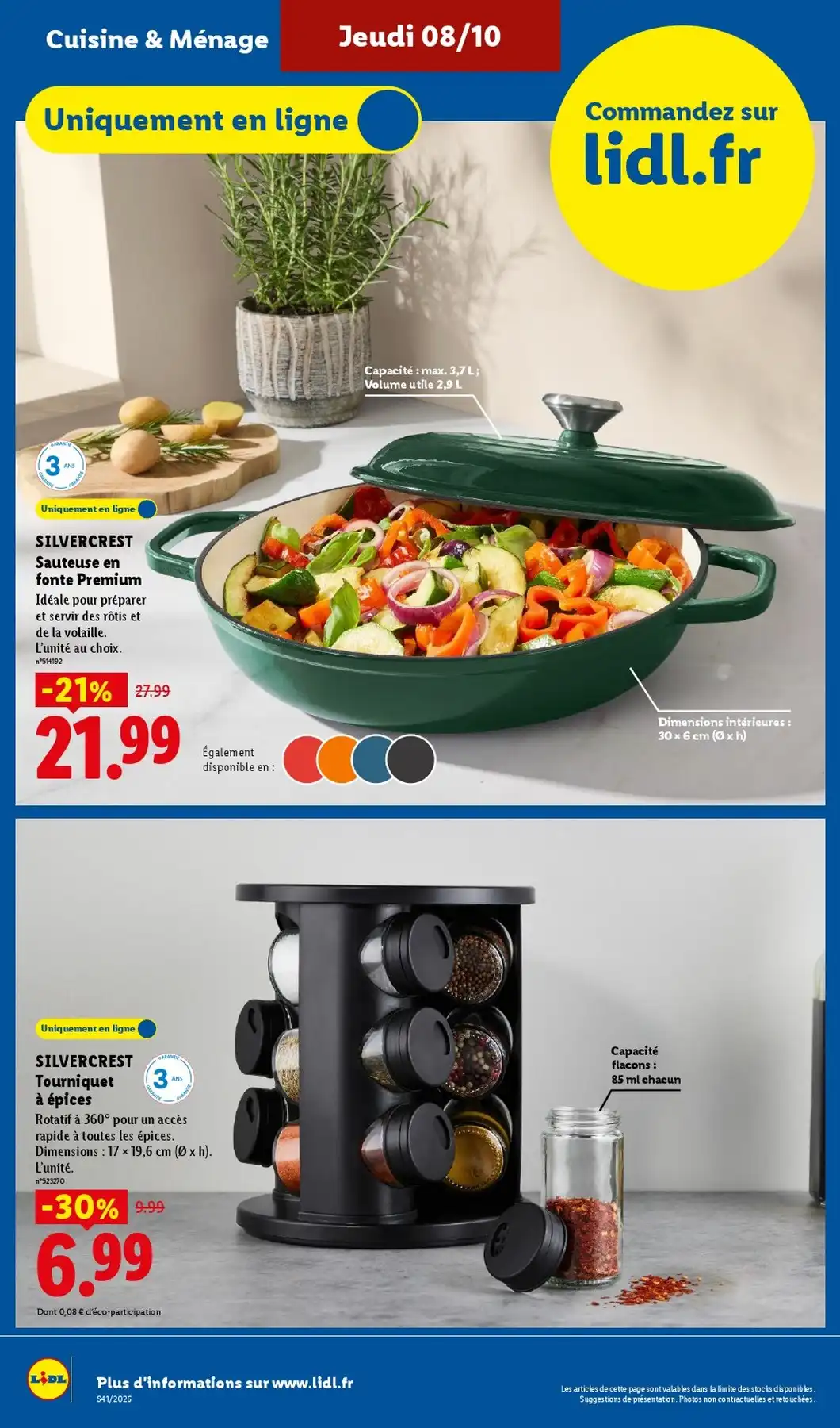 Catalogue Lidl Du 8 Octobre Au 14 Octobre 2026 - Image 4 Du 8 Octobre
