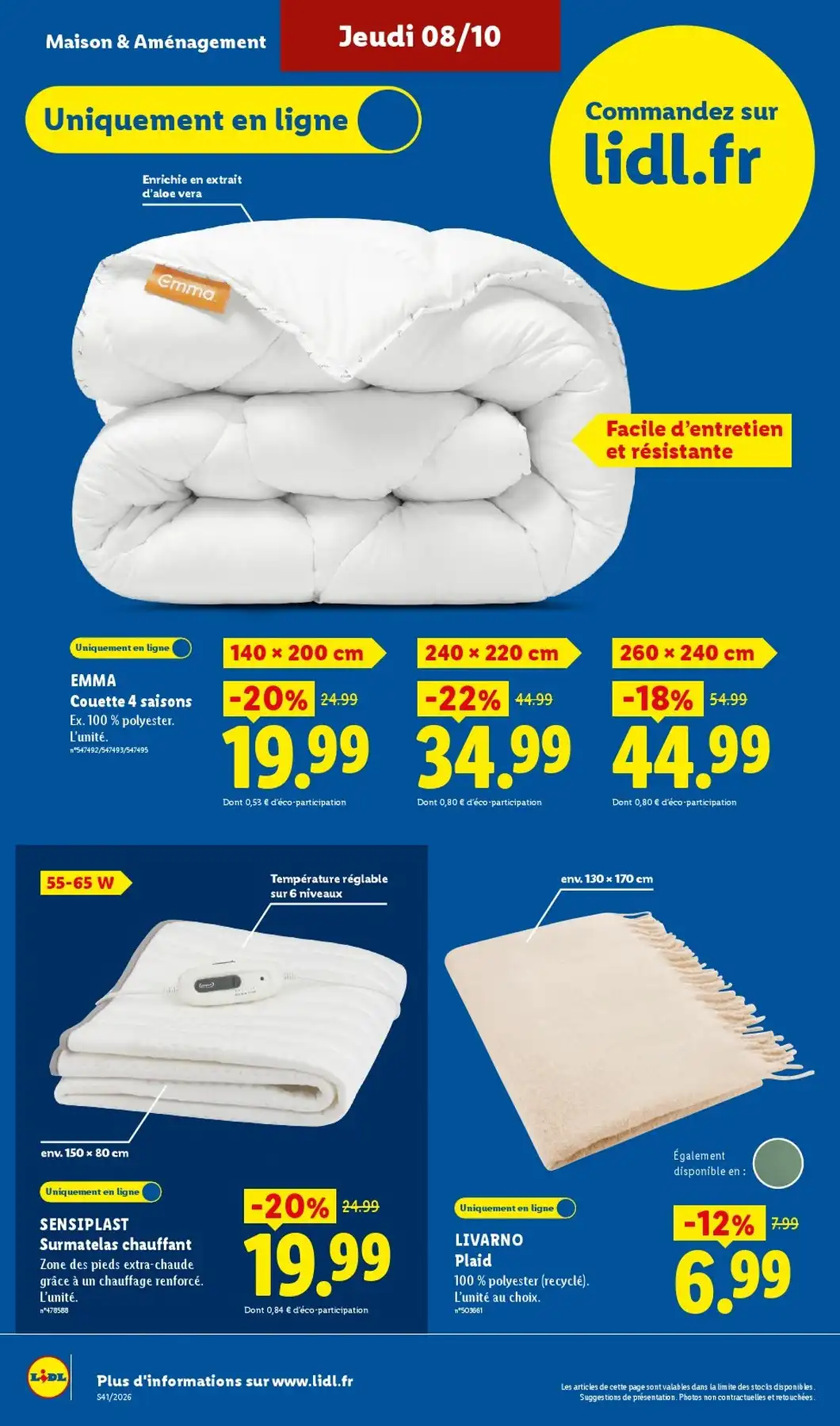 Catalogue Lidl Du 8 Octobre Au 14 Octobre 2026 - Image 6 Du 8 Octobre