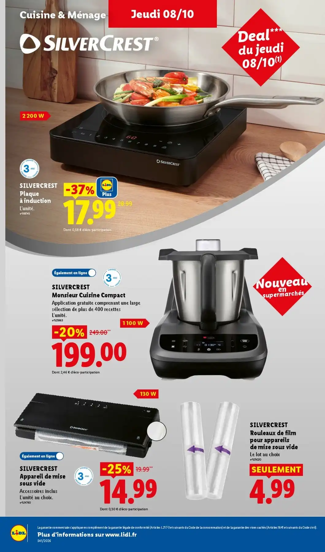 Catalogue Lidl Du 8 Octobre Au 14 Octobre 2026 - Image 4 Du 8 Octobre