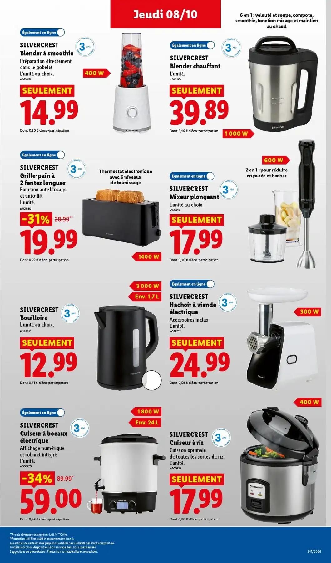 Catalogue Lidl Du 8 Octobre Au 14 Octobre 2026 - Image 5 Du 8 Octobre