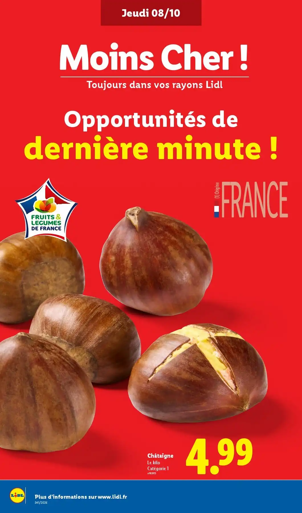 Du 8 Octobre