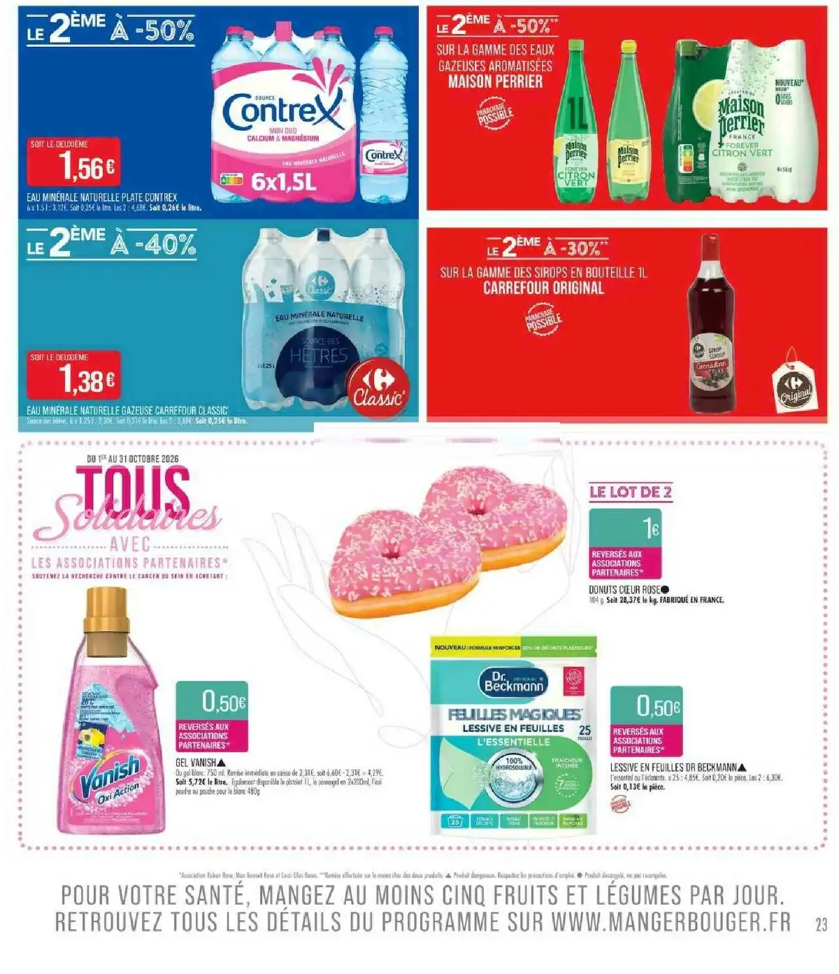 Catalogue Match Du 29 Septembre Au 11 Octobre 2026 - Image 1 Du 29 Septembre
