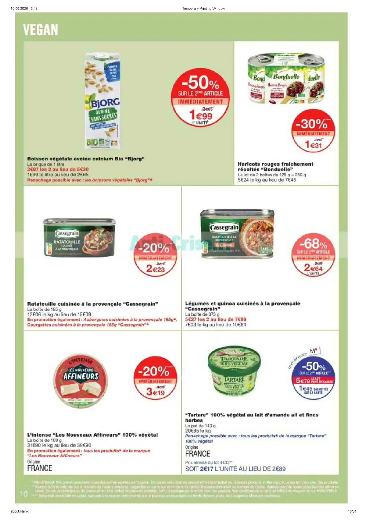 Catalogue Monoprix Du 22 Septembre Au 4 Octobre 2026 - Image 2 Du 22 Septembre
