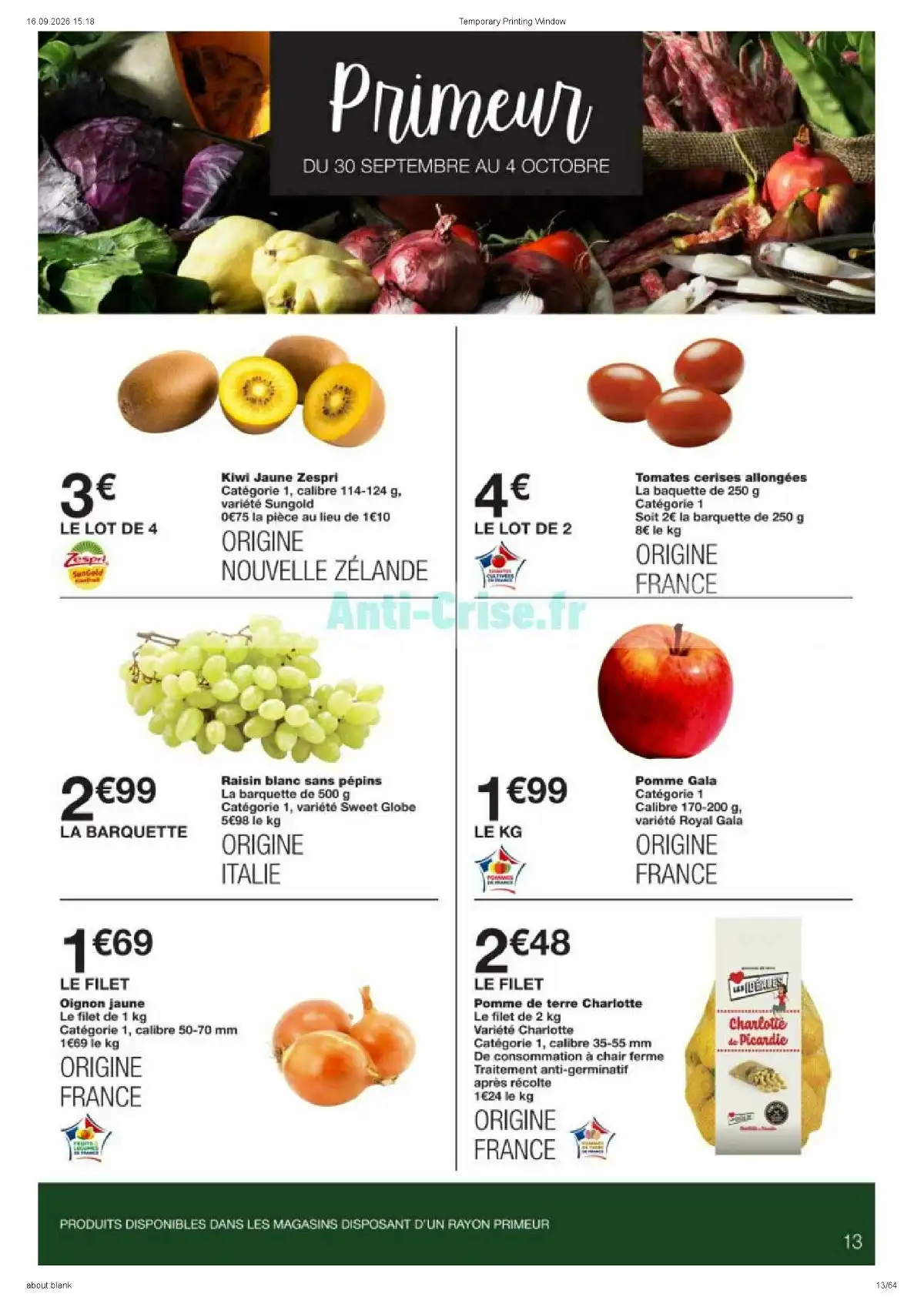 Catalogue Monoprix Du 22 Septembre Au 4 Octobre 2026 - Image 5 Du 22 Septembre