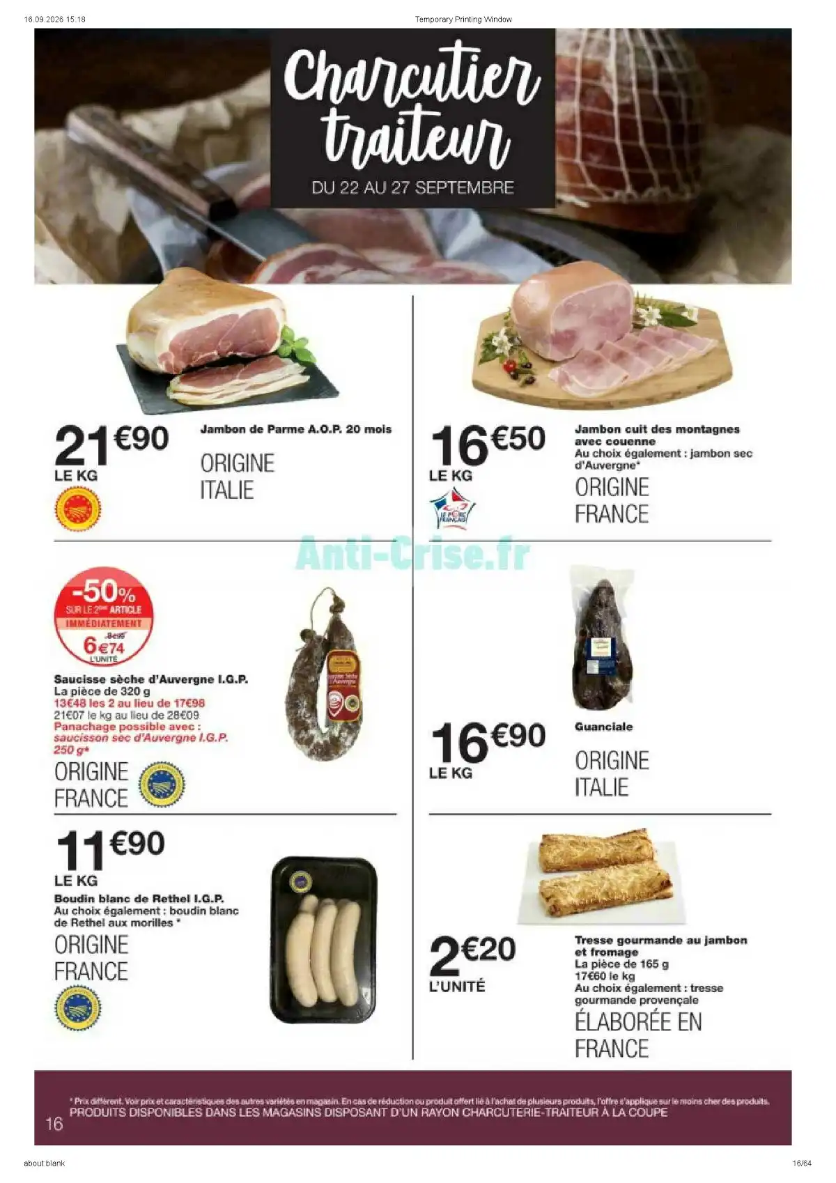 Catalogue Monoprix Du 22 Septembre Au 4 Octobre 2026 - Image 2 Du 22 Septembre