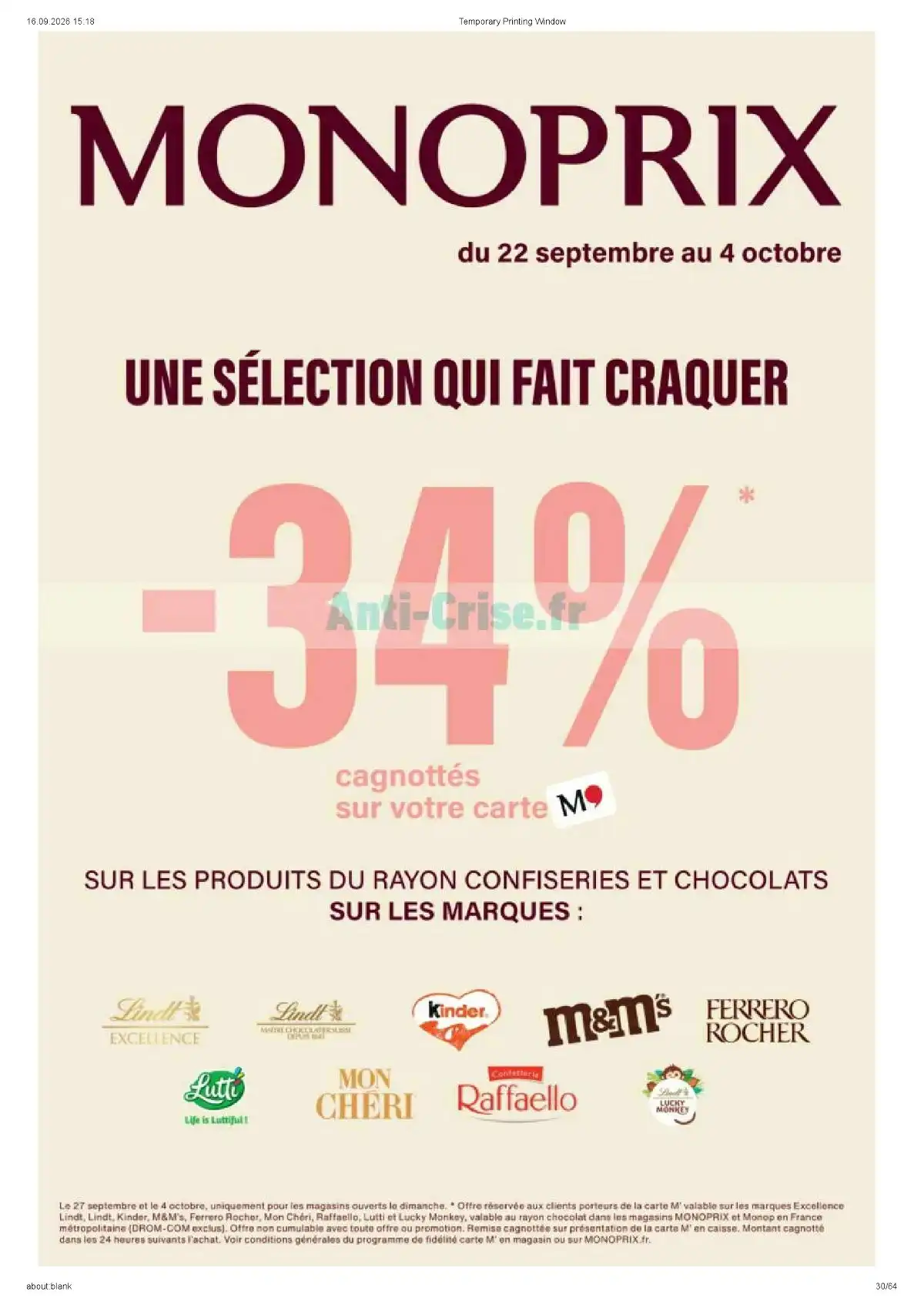Du 22 Septembre