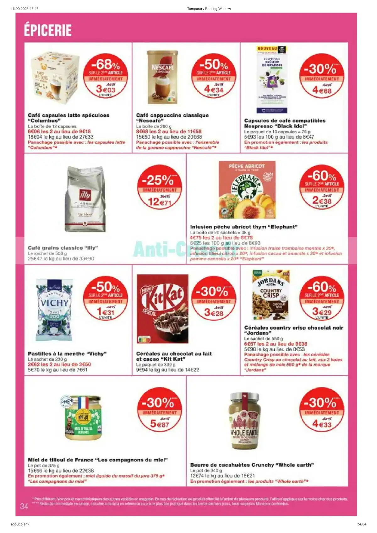 Catalogue Monoprix Du 22 Septembre Au 4 Octobre 2026 - Image 2 Du 22 Septembre