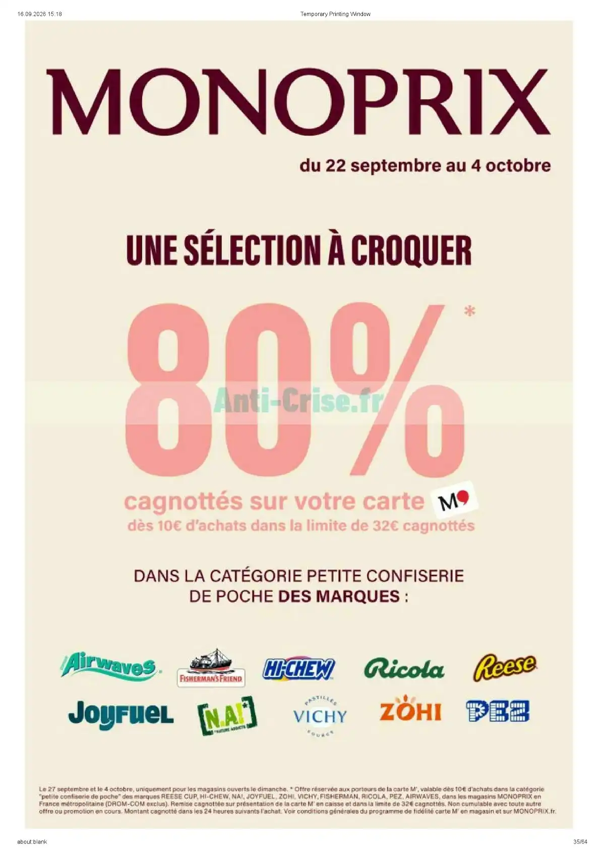 Catalogue Monoprix Du 22 Septembre Au 4 Octobre 2026 - Image 3 Du 22 Septembre
