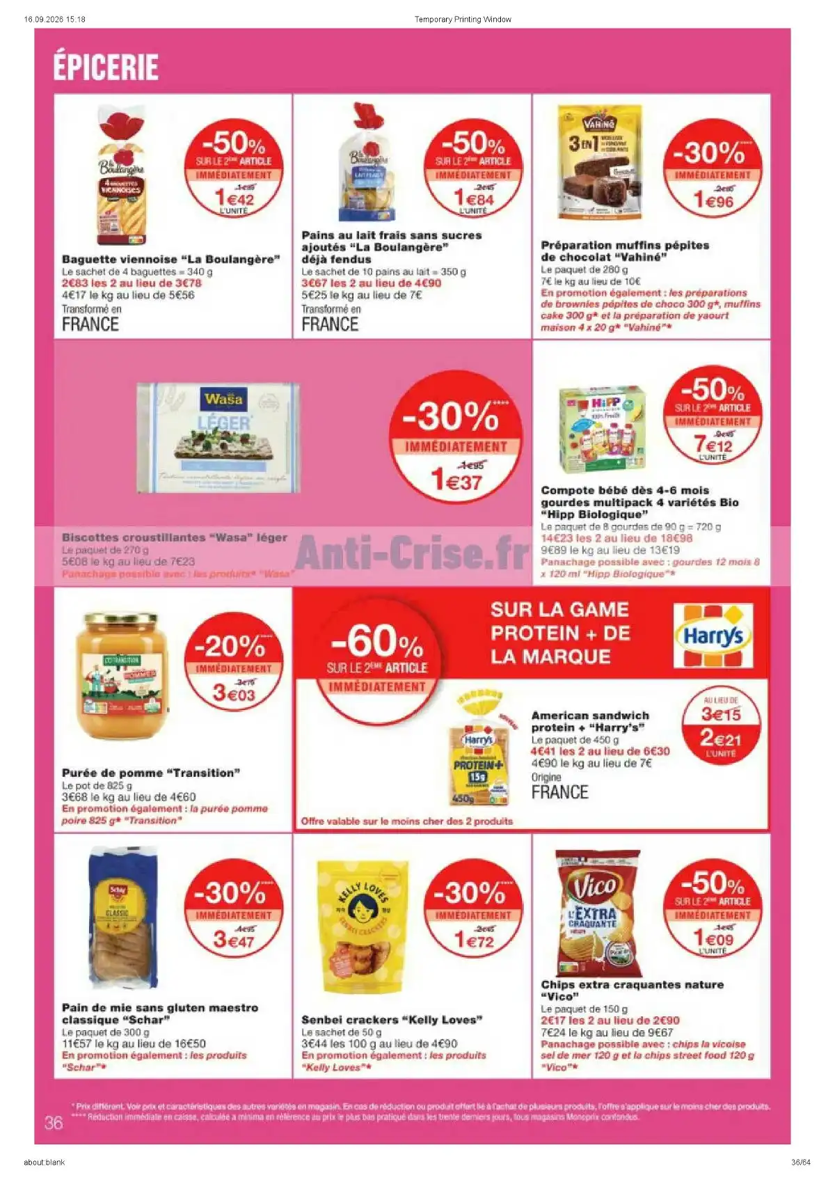 Catalogue Monoprix Du 22 Septembre Au 4 Octobre 2026 - Image 4 Du 22 Septembre