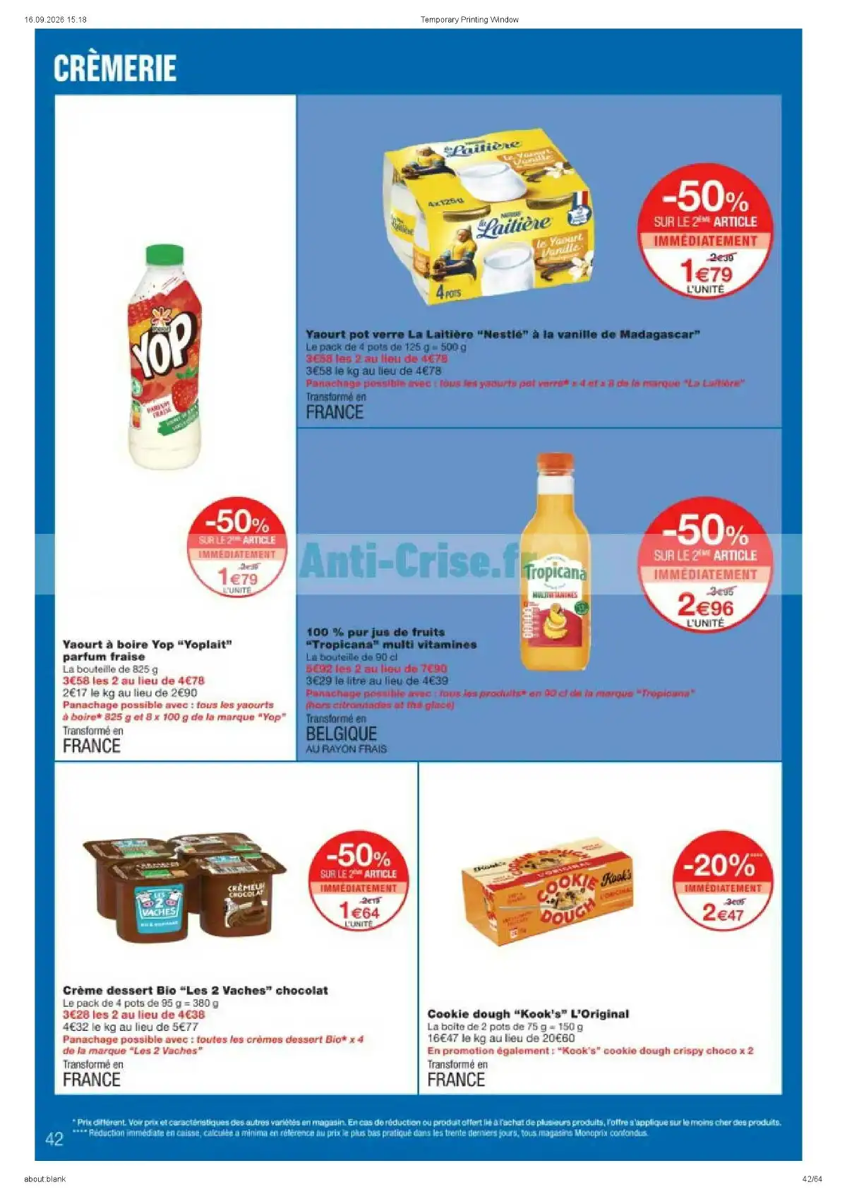 Catalogue Monoprix Du 22 Septembre Au 4 Octobre 2026 - Image 4 Du 22 Septembre