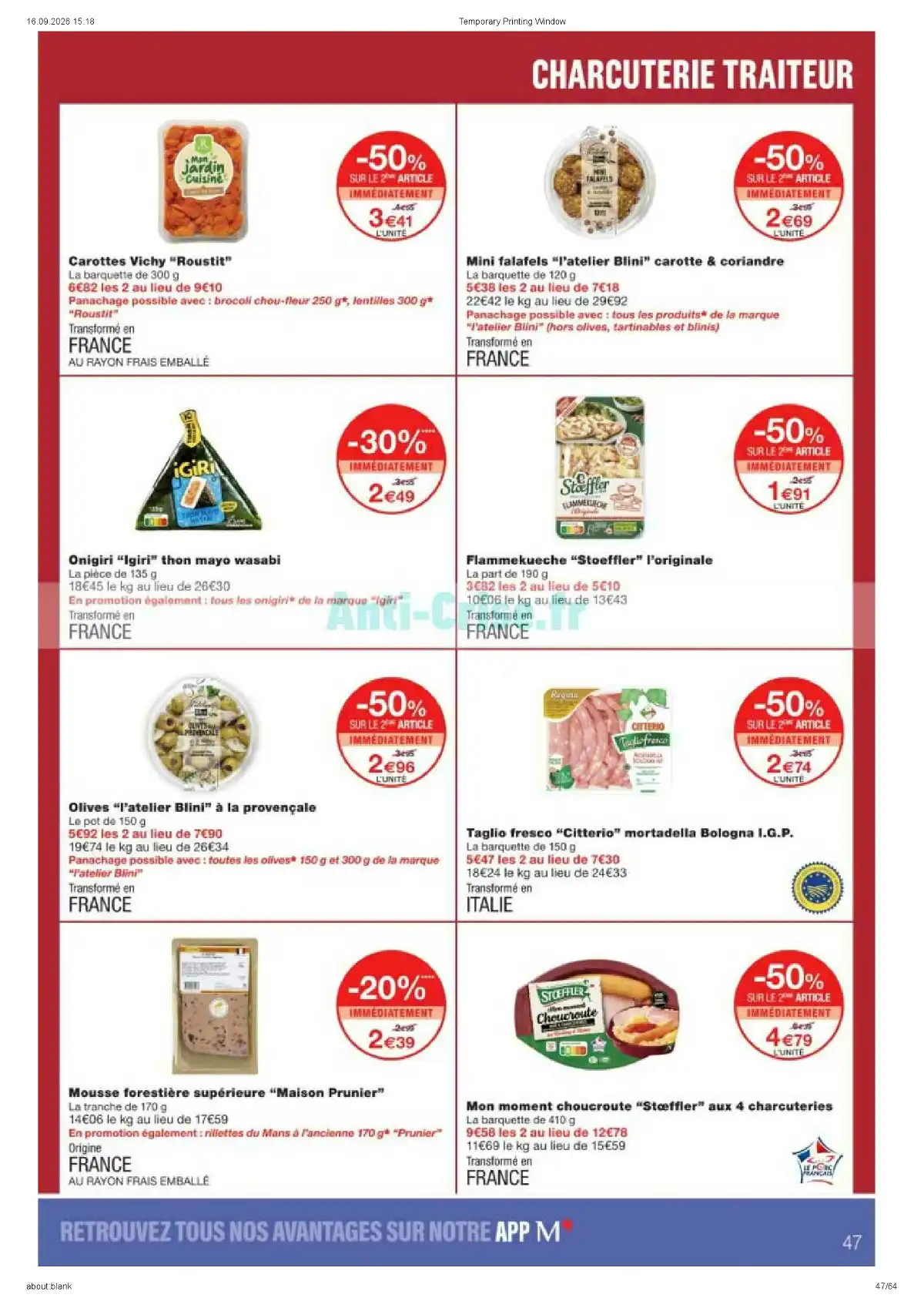 Catalogue Monoprix Du 22 Septembre Au 4 Octobre 2026 - Image 3 Du 22 Septembre