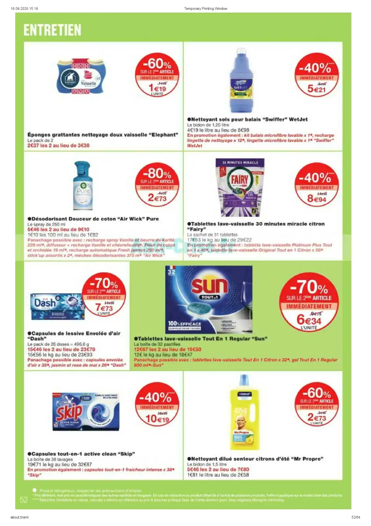 Catalogue Monoprix Du 22 Septembre Au 4 Octobre 2026 - Image 2 Du 22 Septembre