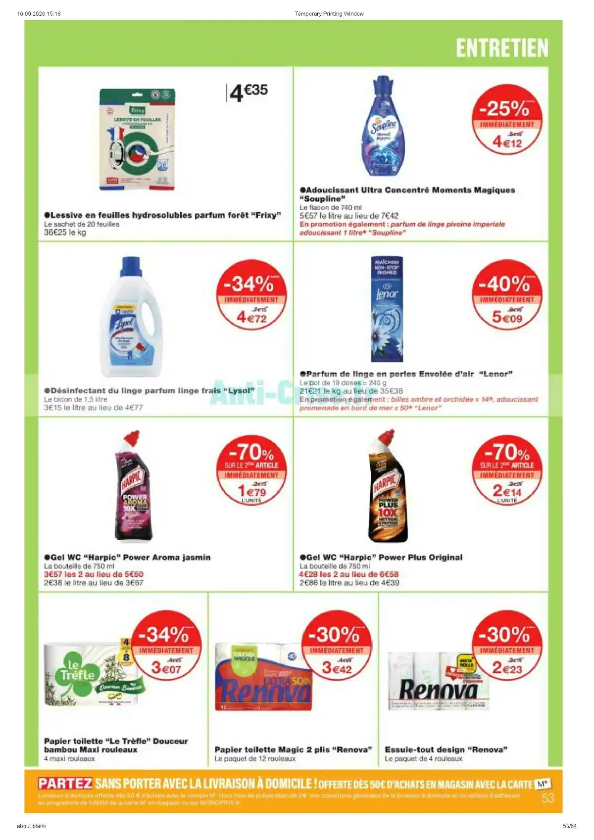 Catalogue Monoprix Du 22 Septembre Au 4 Octobre 2026 - Image 3 Du 22 Septembre