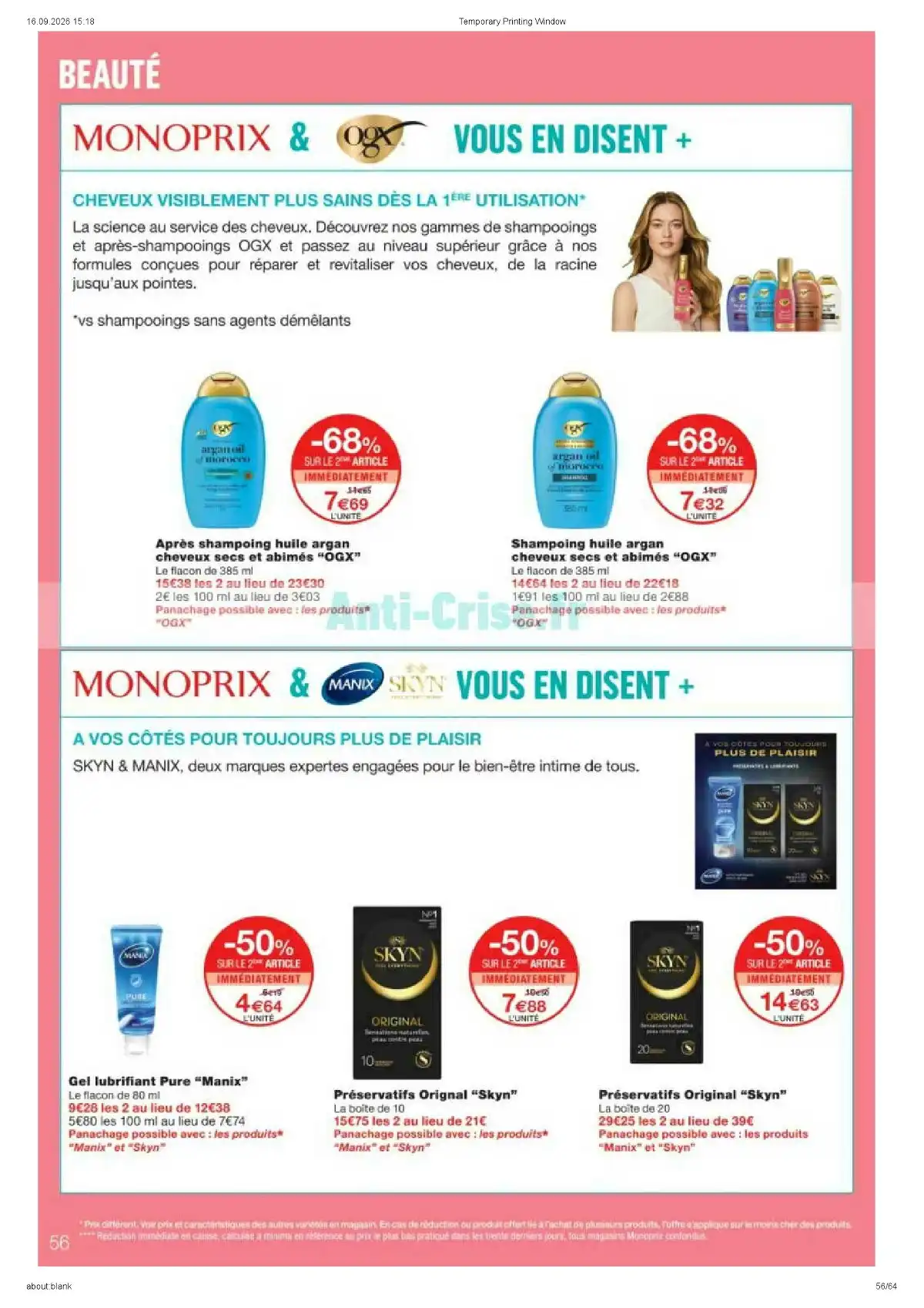 Catalogue Monoprix Du 22 Septembre Au 4 Octobre 2026 - Image 6 Du 22 Septembre