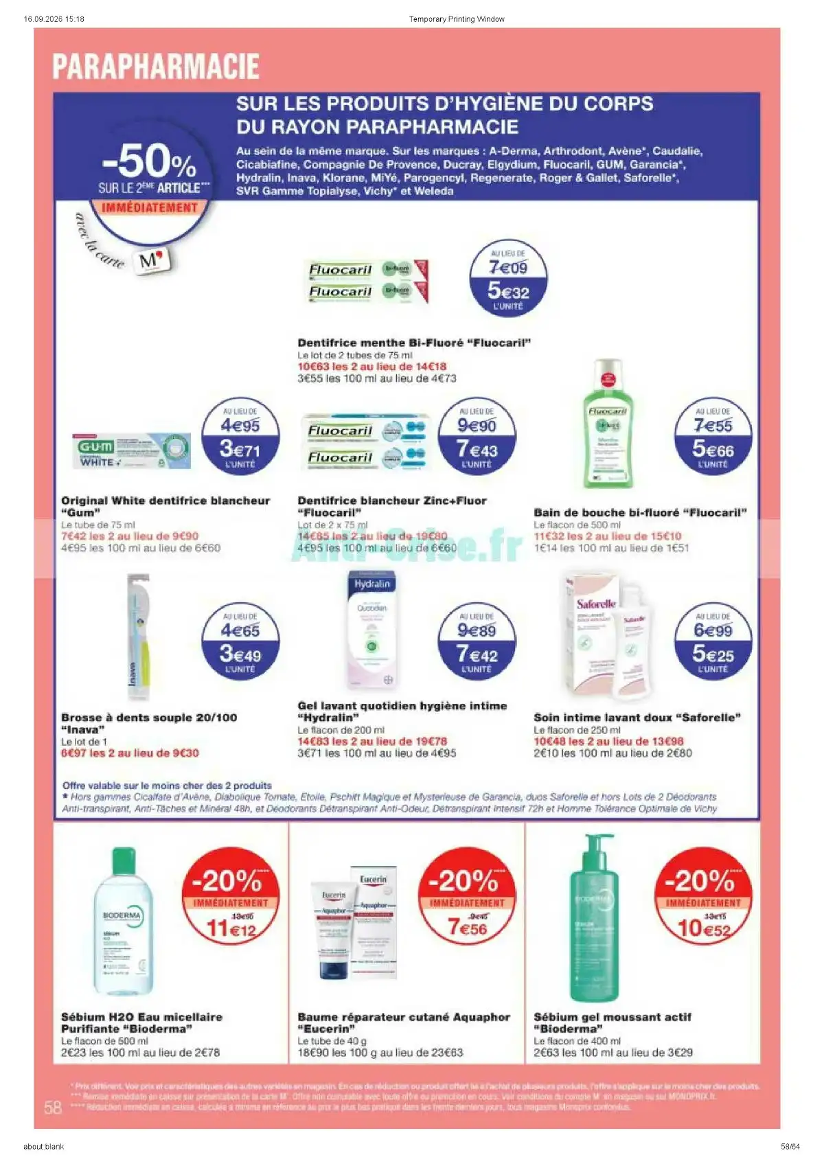 Catalogue Monoprix Du 22 Septembre Au 4 Octobre 2026 - Image 2 Du 22 Septembre