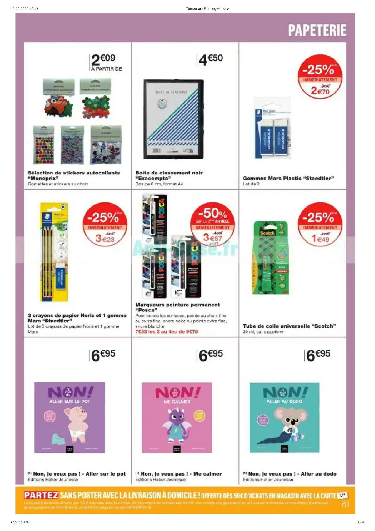 Catalogue Monoprix Du 22 Septembre Au 4 Octobre 2026 - Image 5 Du 22 Septembre