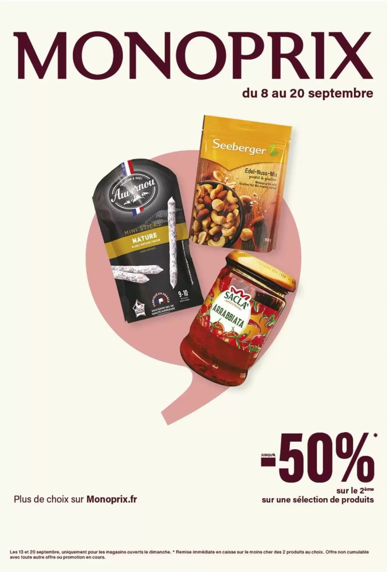 Catalogue Monoprix Du 8 Septembre Au 20 Septembre 2026 - Image 1 Du 8 Septembre