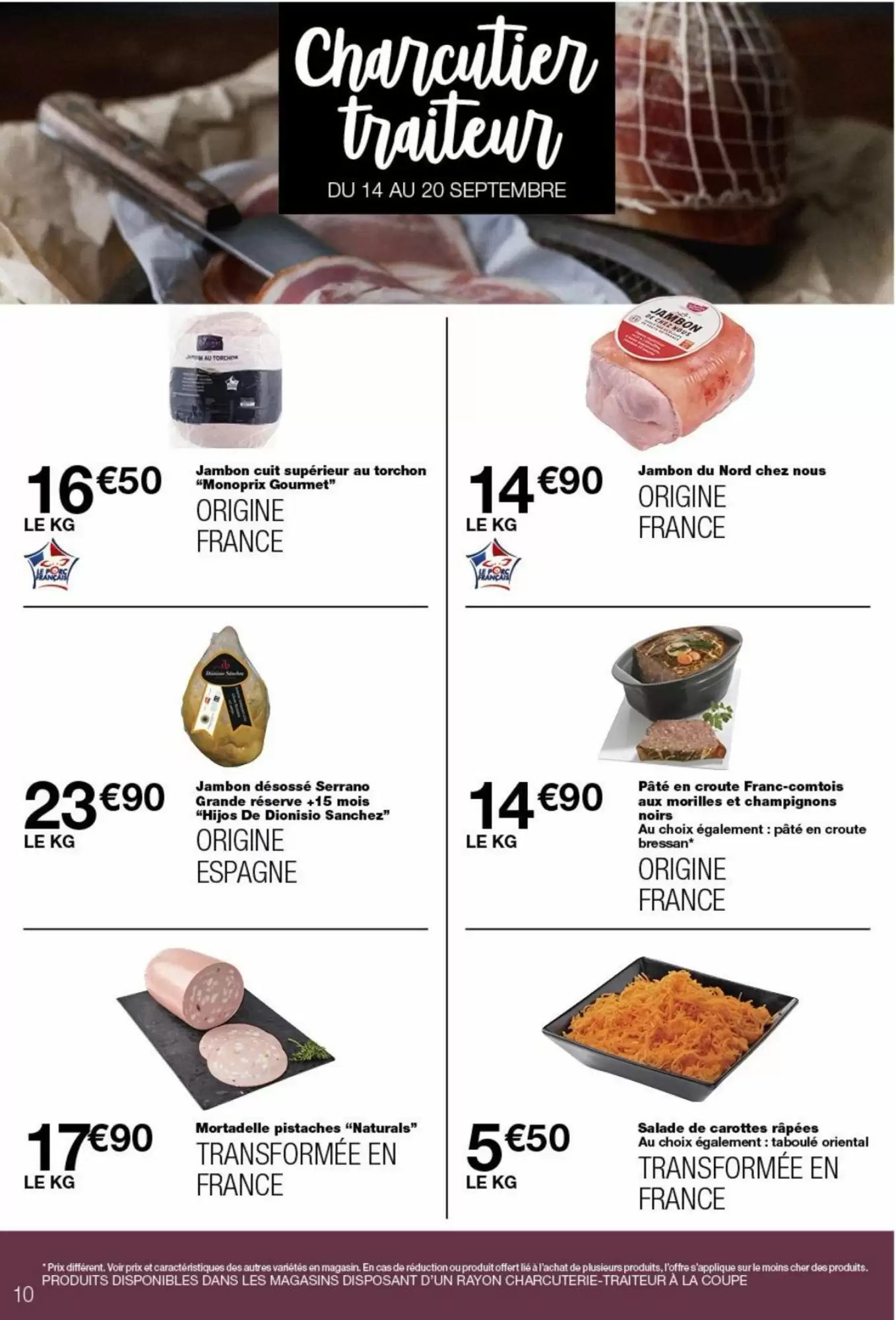 Catalogue Monoprix Du 8 Septembre Au 20 Septembre 2026 - Image 2 Du 8 Septembre