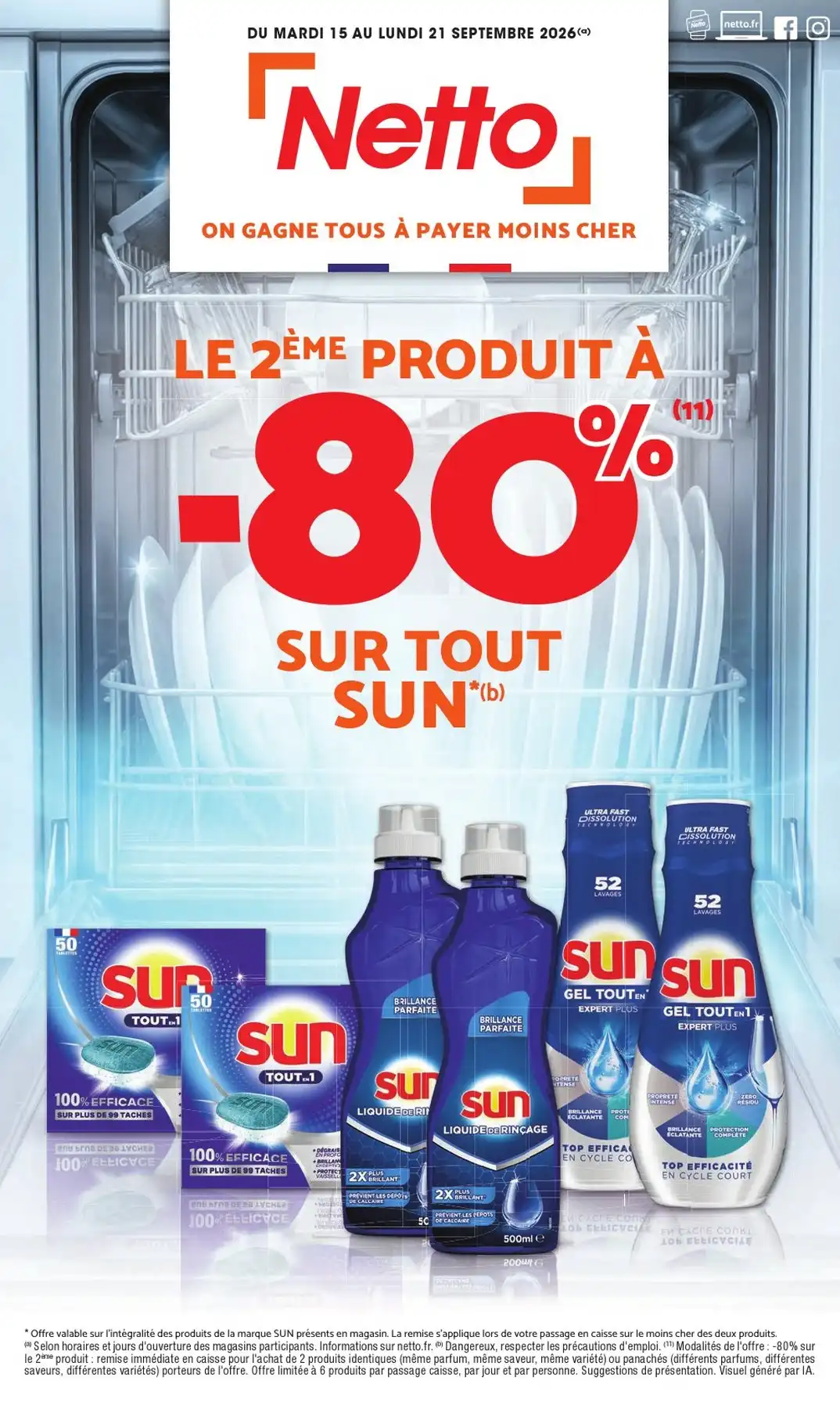 Catalogue Netto Du 15 Septembre Au 21 Septembre 2026 - Image 1 Du 15 Septembre