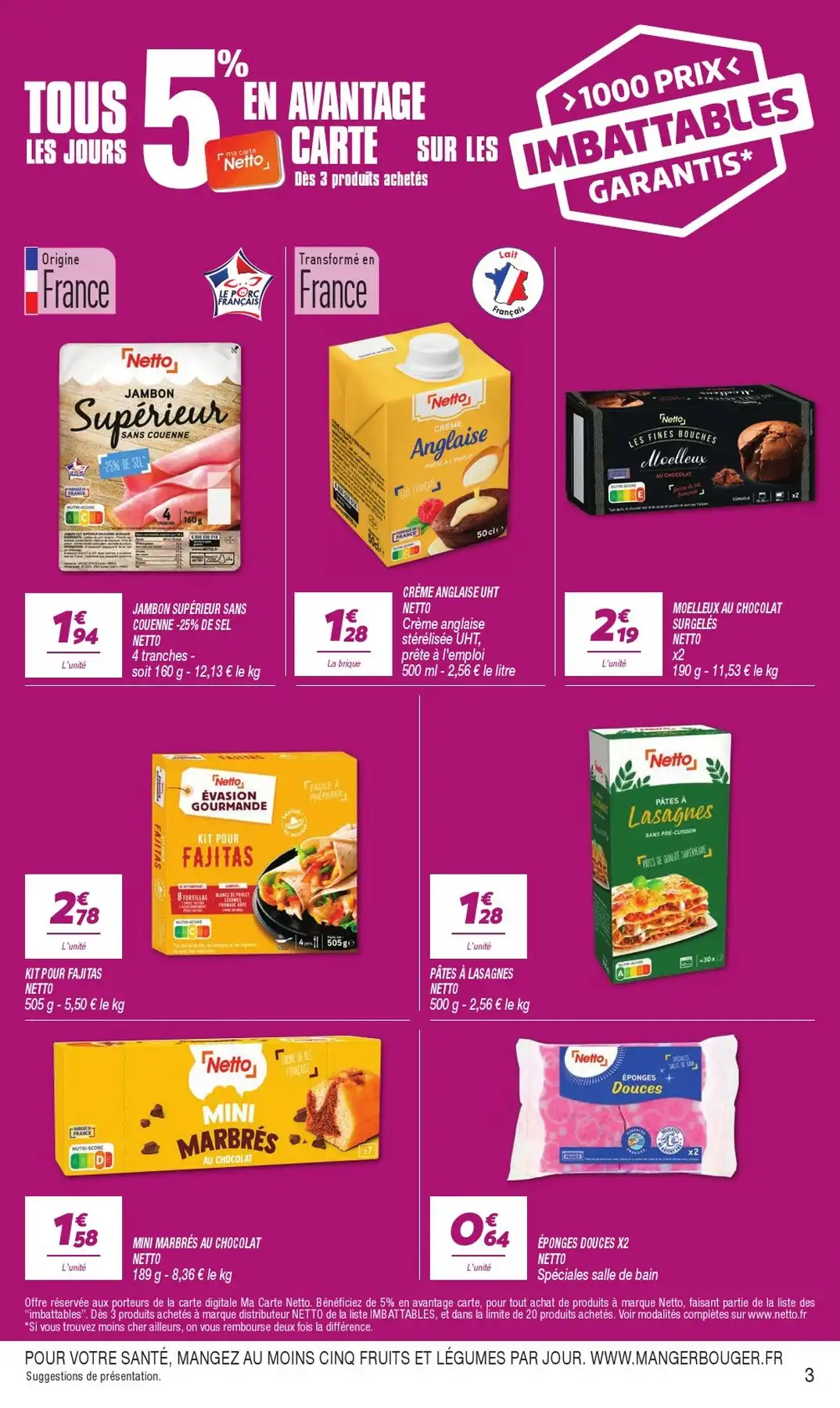 Catalogue Netto Du 15 Septembre Au 21 Septembre 2026 - Image 1 Du 15 Septembre